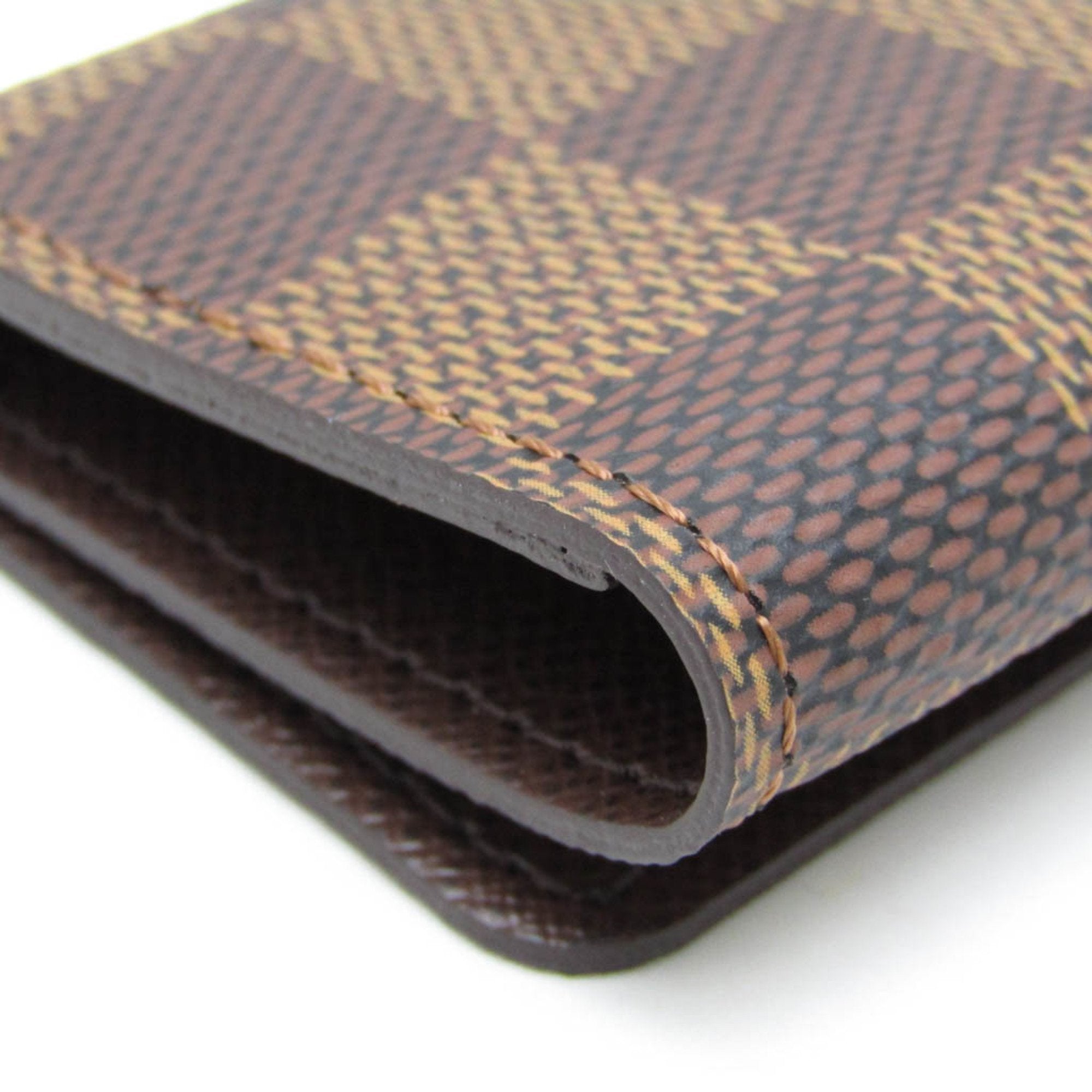 Louis Vuitton Multiclés 4 Brown Canvas Wallet (Pre-Owned)