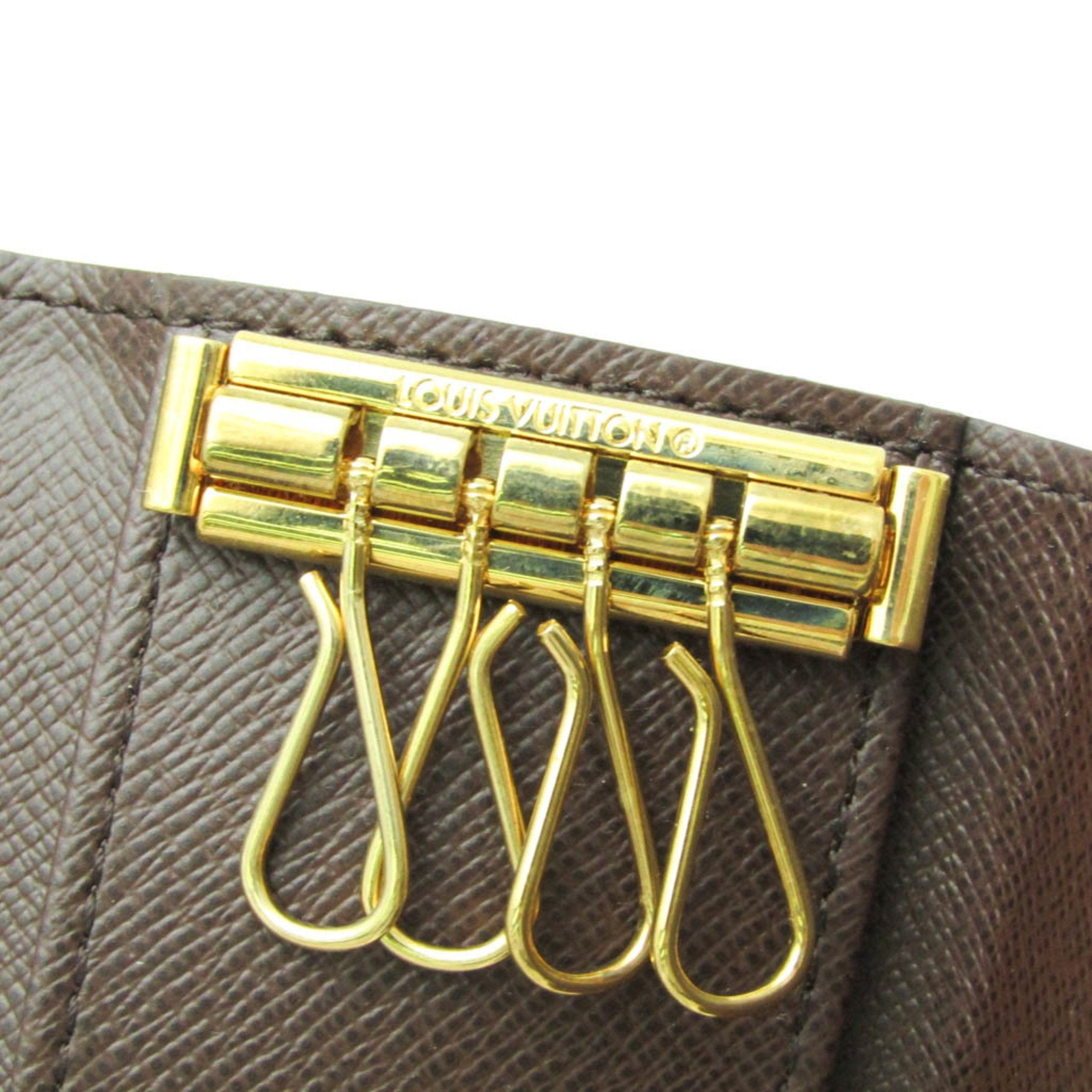Louis Vuitton Multiclés 4 Brown Canvas Wallet (Pre-Owned)
