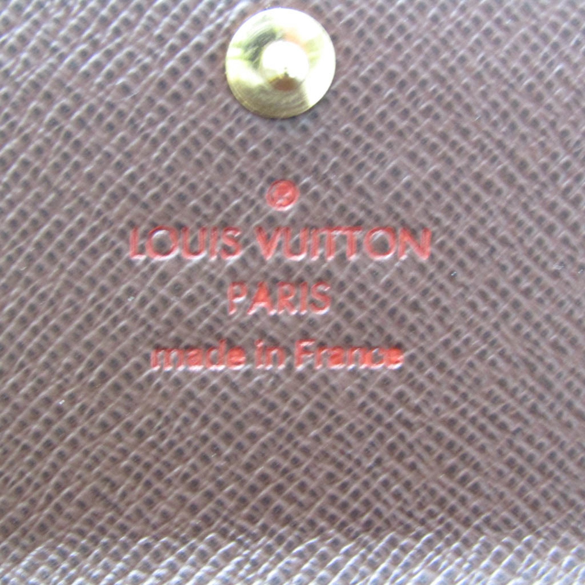 Louis Vuitton Multiclés 4 Brown Canvas Wallet (Pre-Owned)