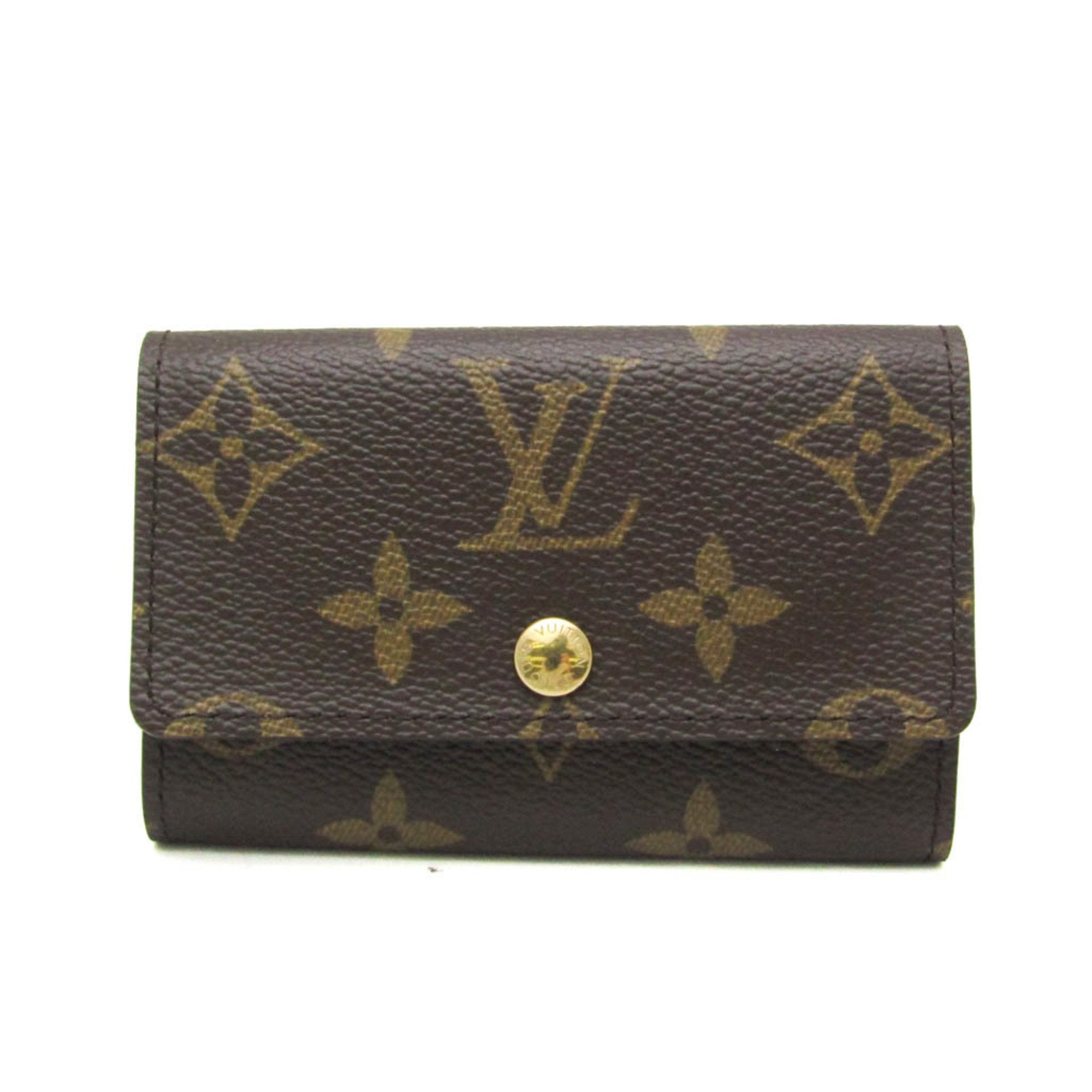 Louis Vuitton Multiclés Brown Canvas Wallet (Pre-Owned)
