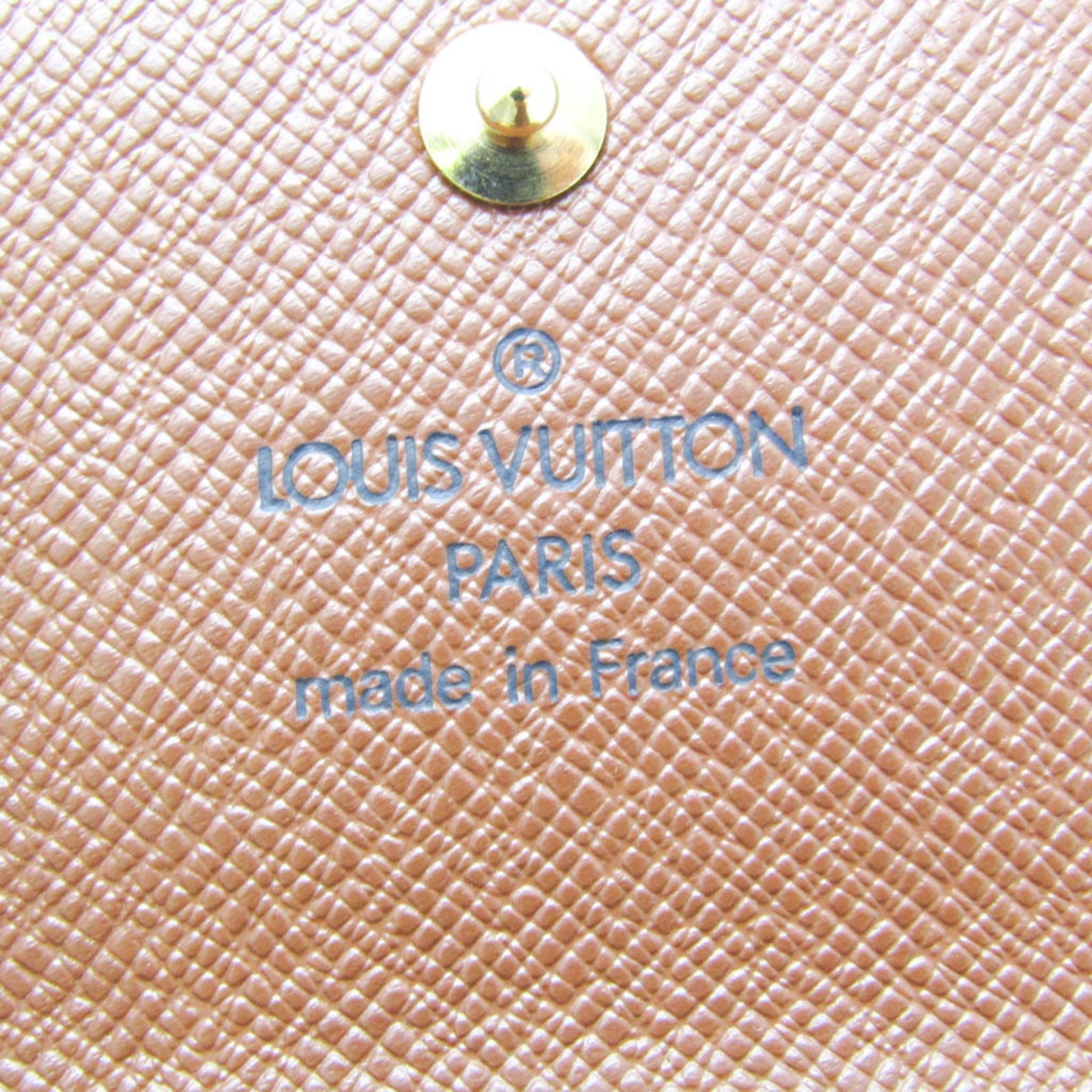 Louis Vuitton Multiclés Brown Canvas Wallet (Pre-Owned)