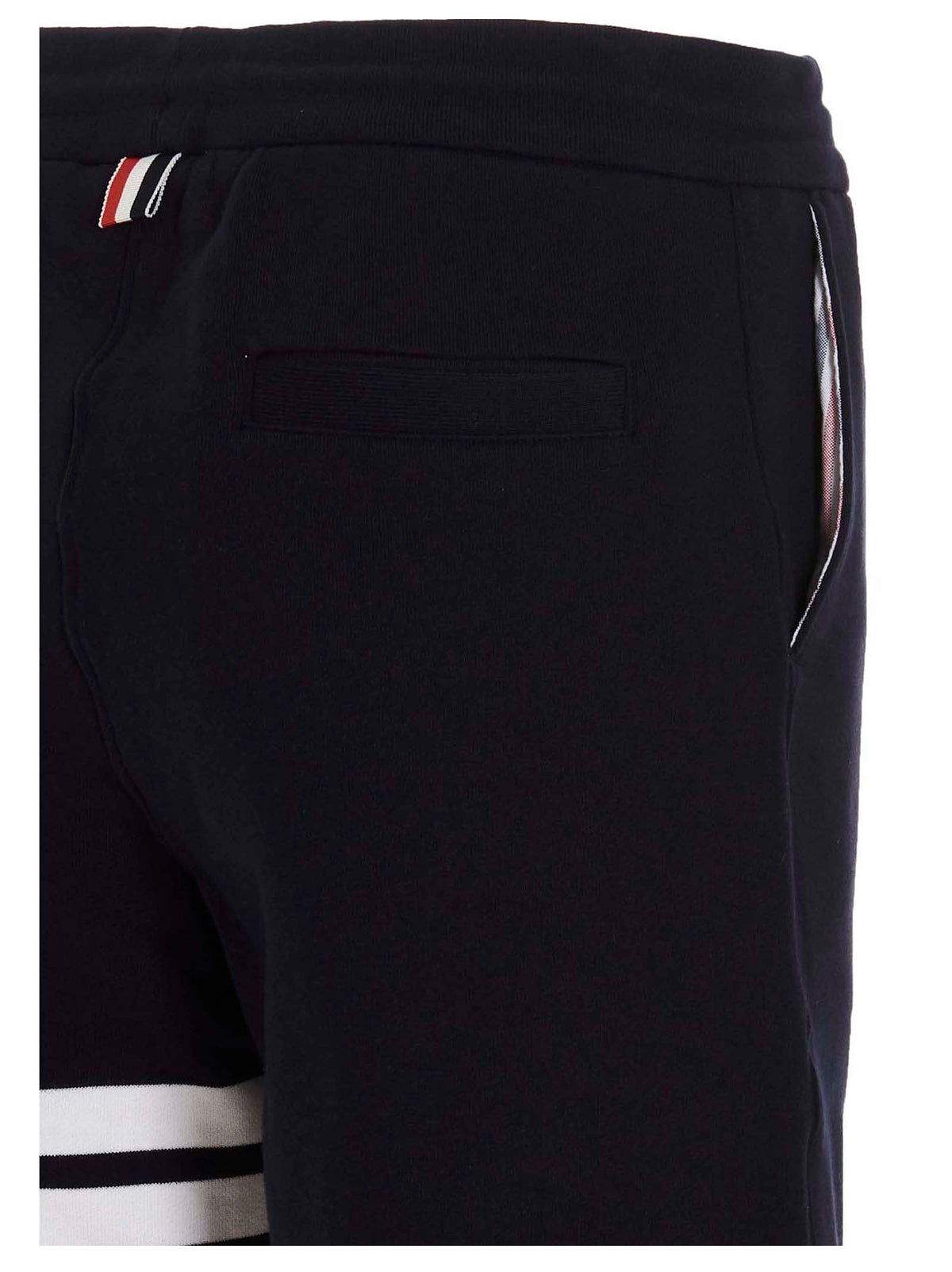 Thom Browne Blue Cotton Bermuda Men's Shorts