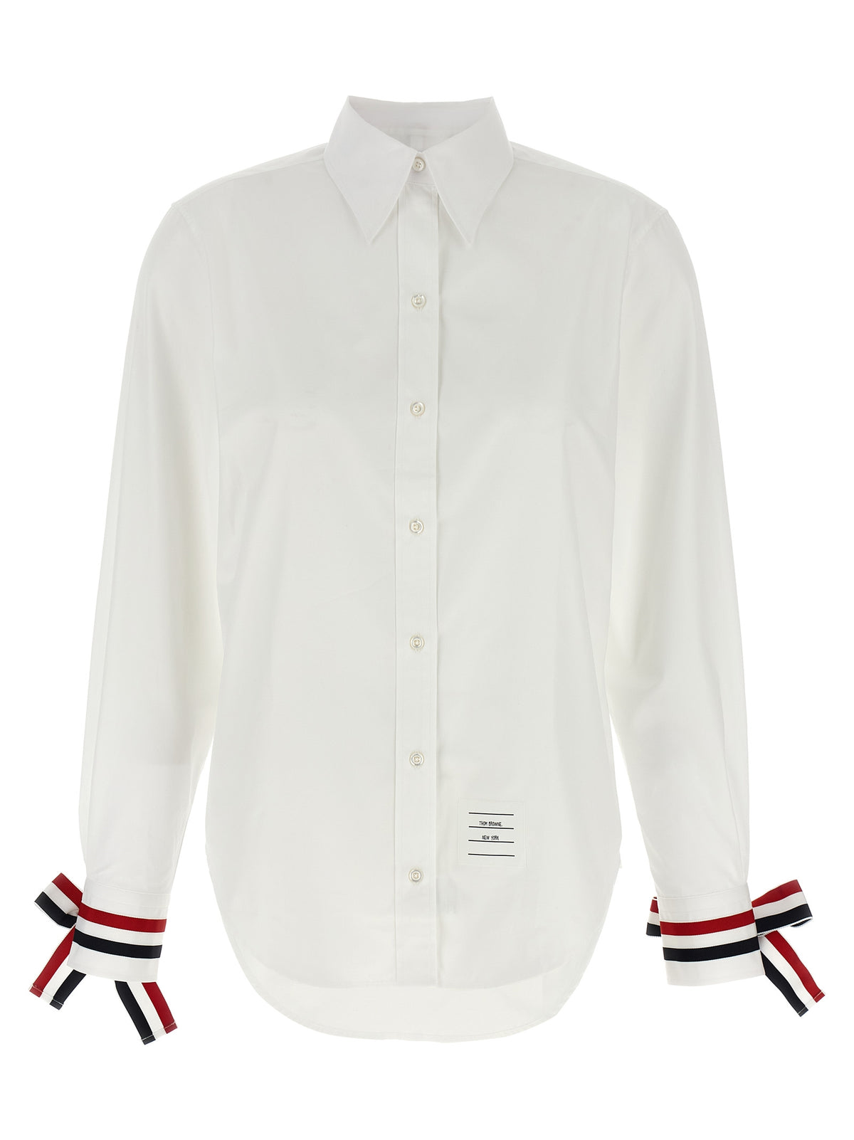 Thom Browne White Cotton Women's Blouse