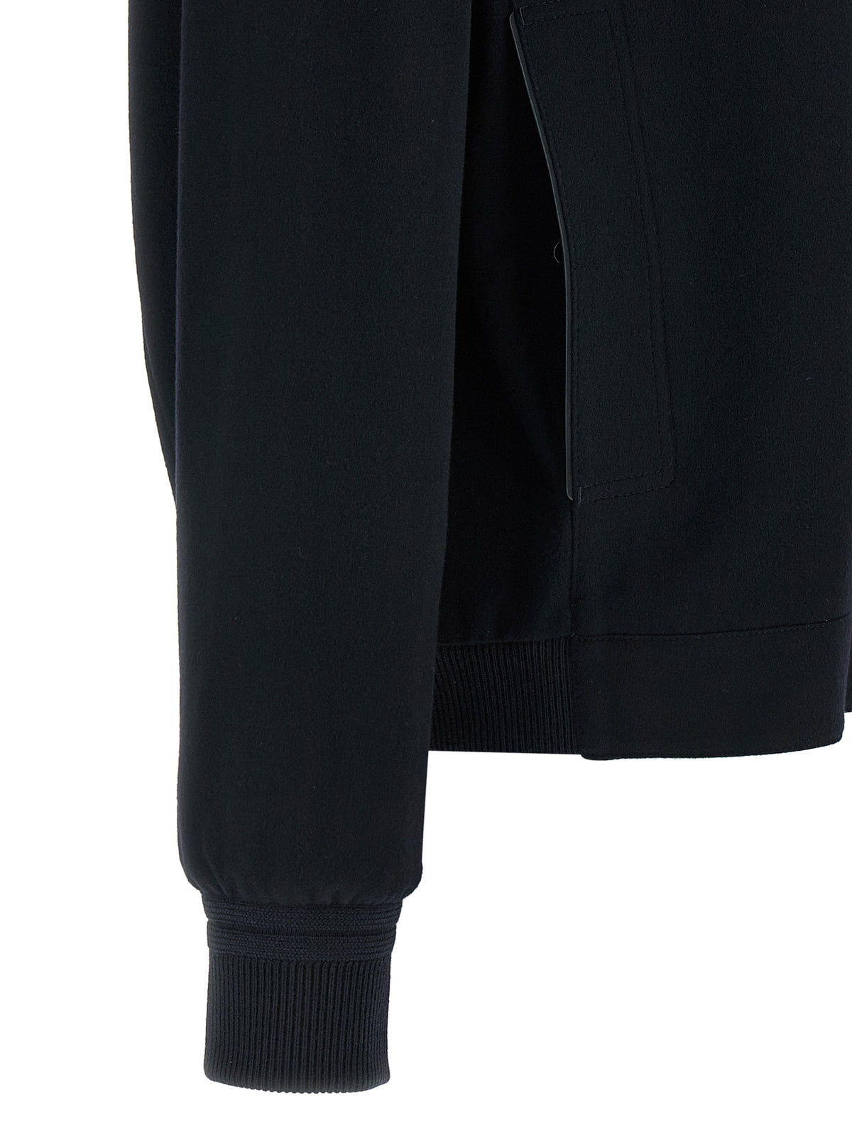 ZEGNA Blue Cashmere Men's Bomber