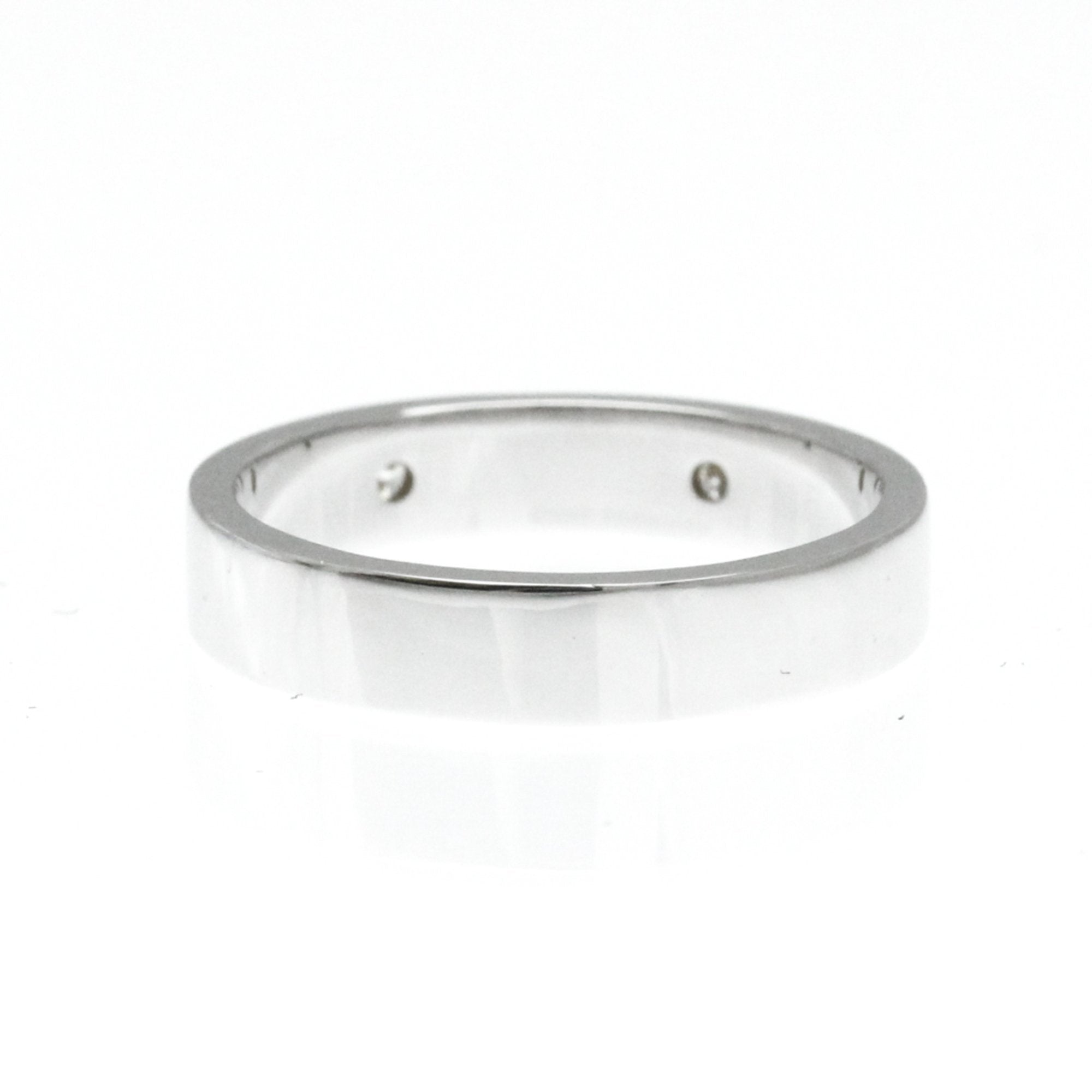 Gucci Silver White Gold Ring Jewelry (Pre-Owned)