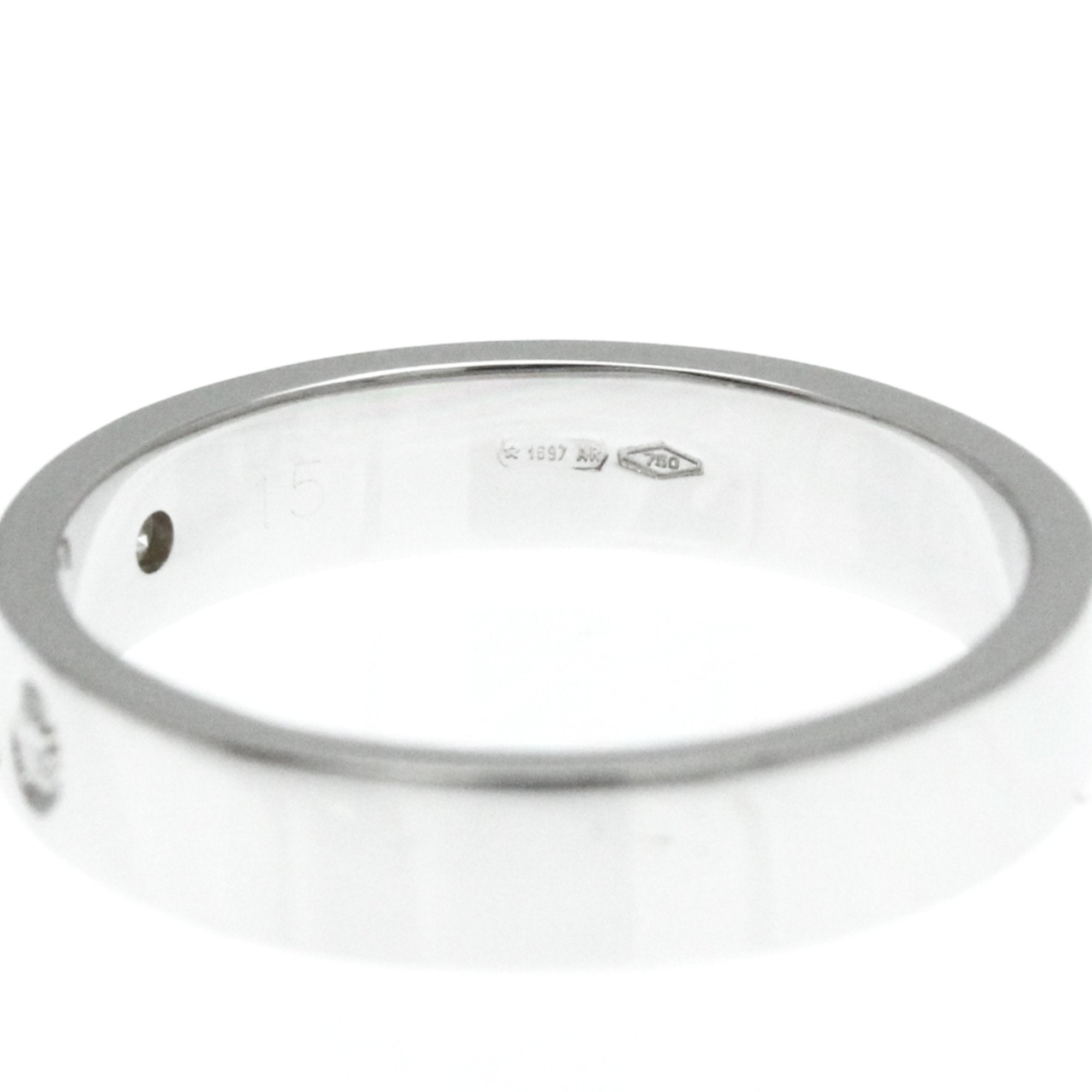 Gucci Silver White Gold Ring Jewelry (Pre-Owned)