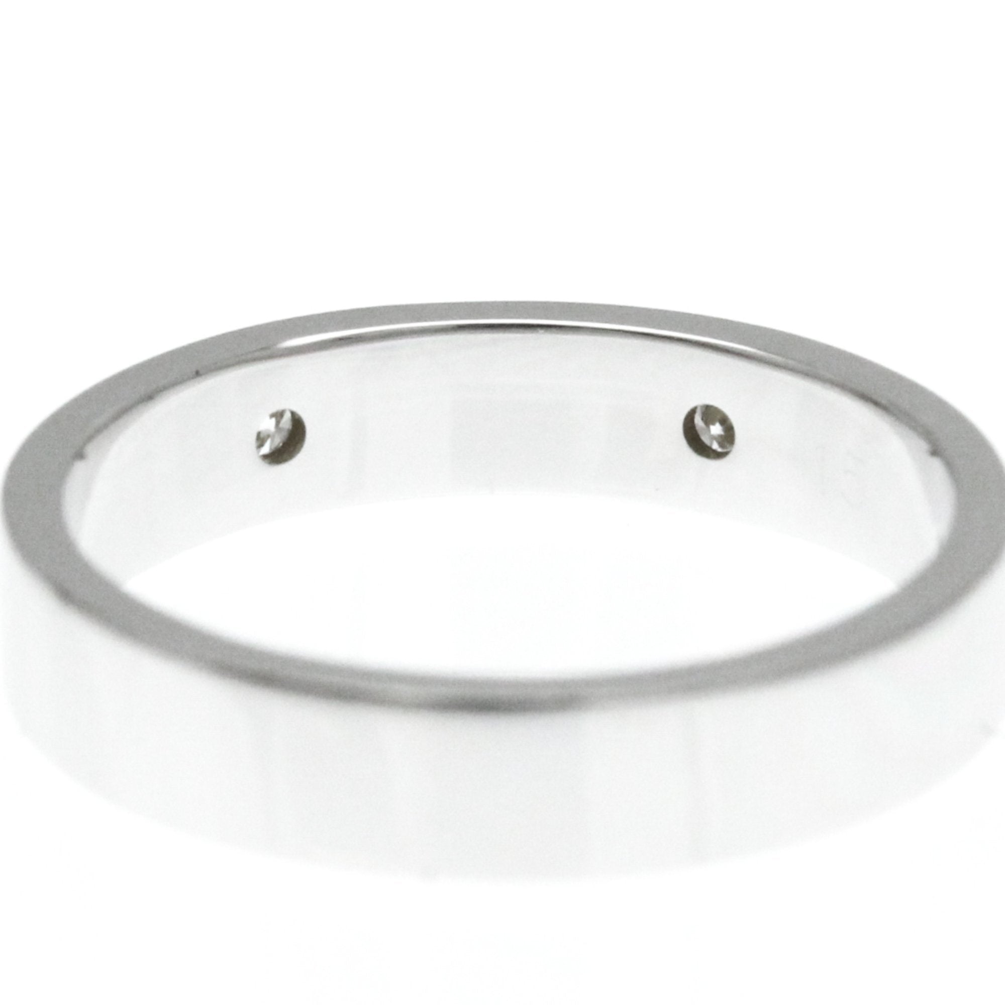 Gucci Silver White Gold Ring Jewelry (Pre-Owned)