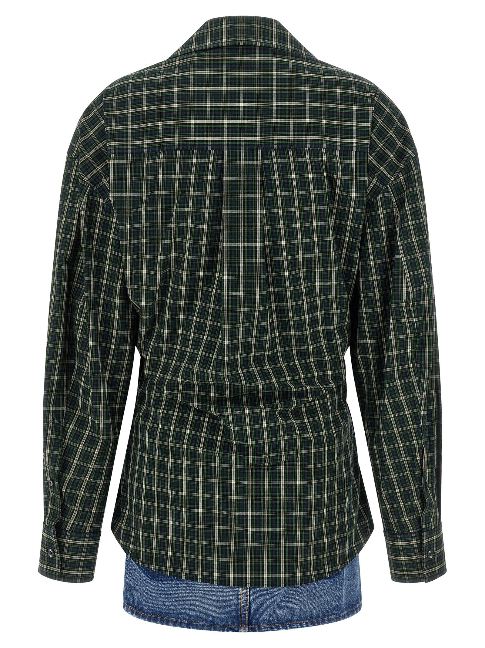 Alexander Wang Bicolor Cotton Short Women's Dress