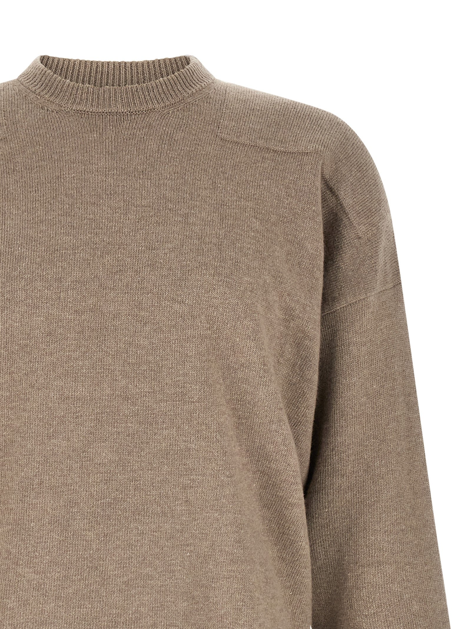 Jil Sander Beige Wool Men's Cardigan