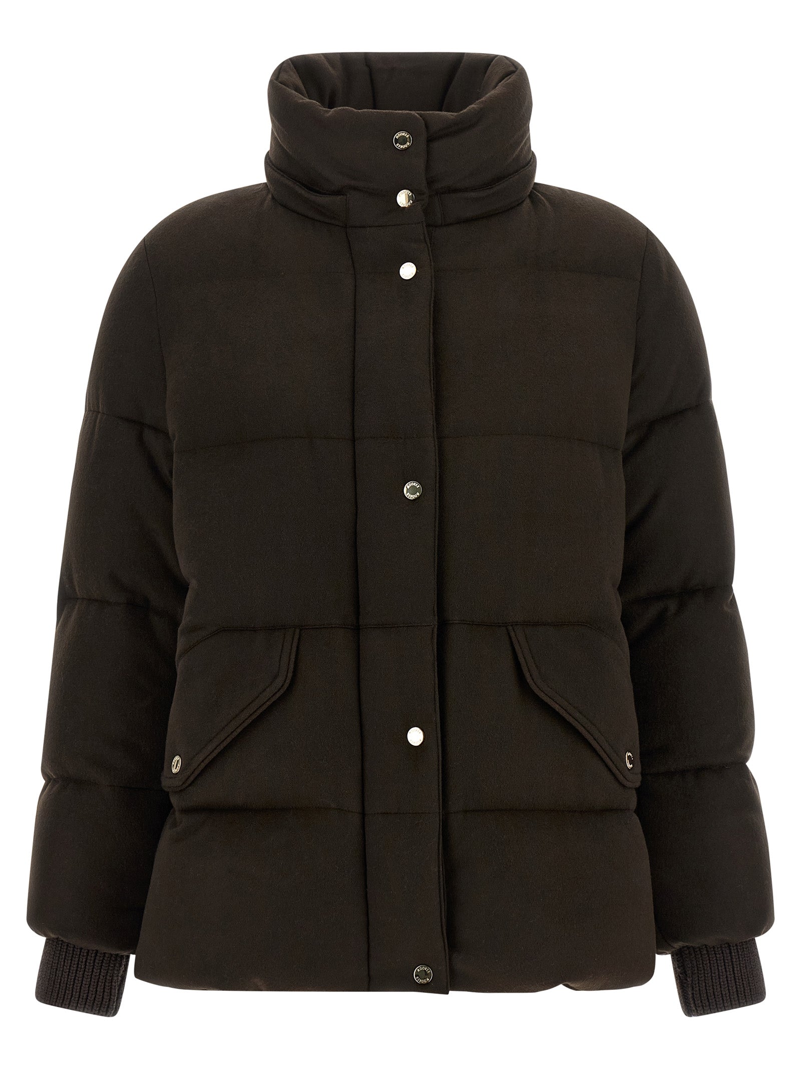 MooRER Brown Wool Full-Length Women's Jacket