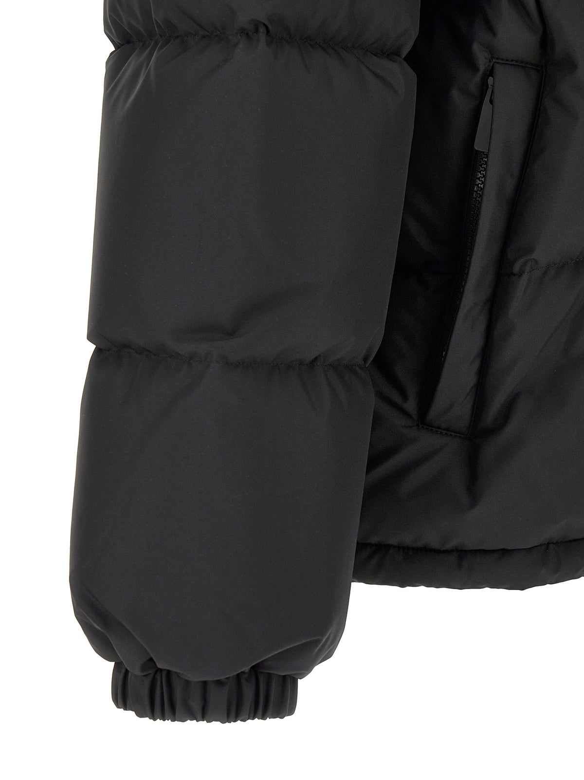 Burberry Black Polyester Men's Parka