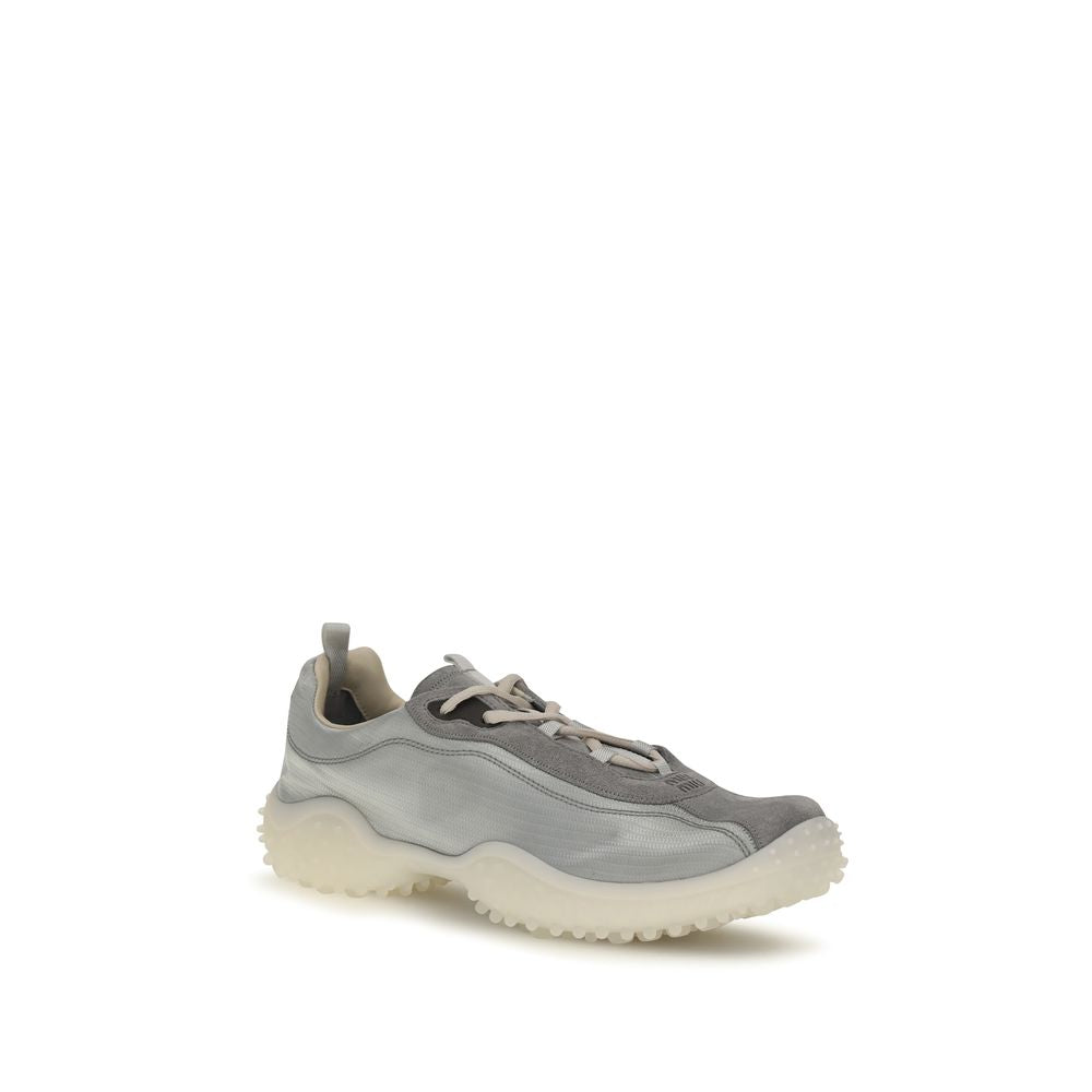Miu Miu Gray Recycled Polyamide Chunky Women's Sneakers