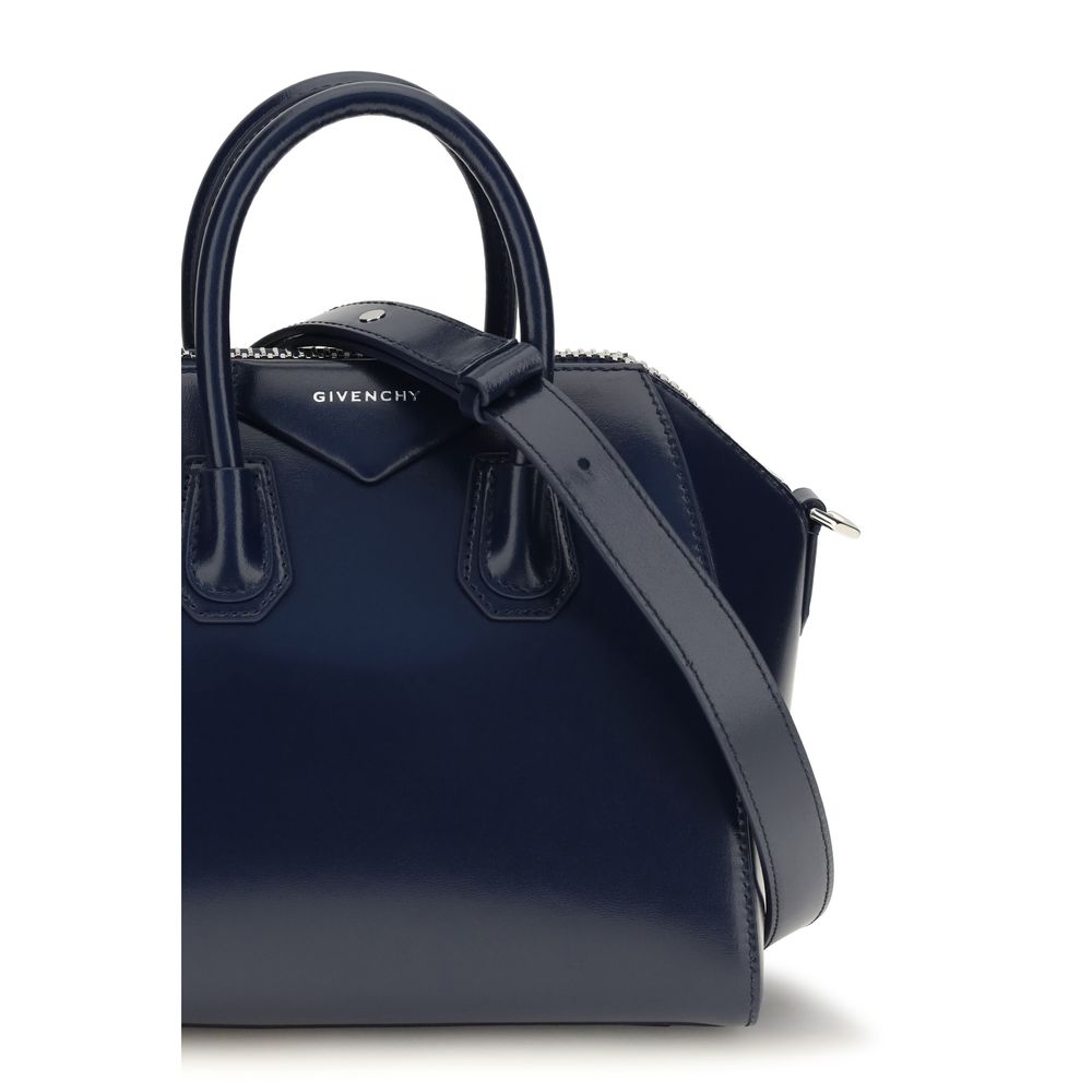 Givenchy Blue Calf Leather Bos Taurus Women's Handbag