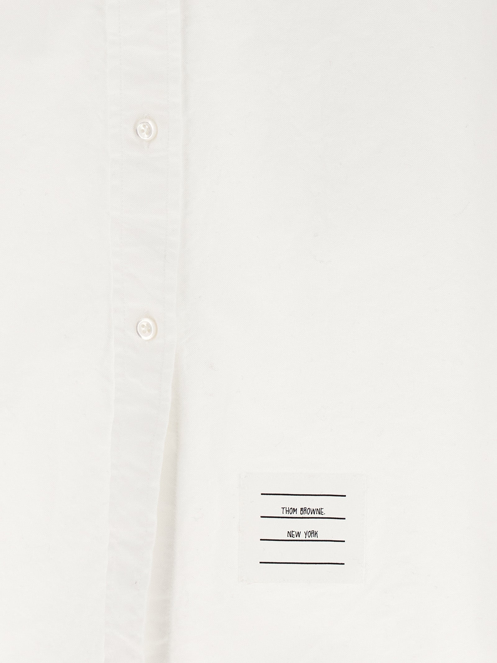 Thom Browne White Cotton Midi Women's Skirt