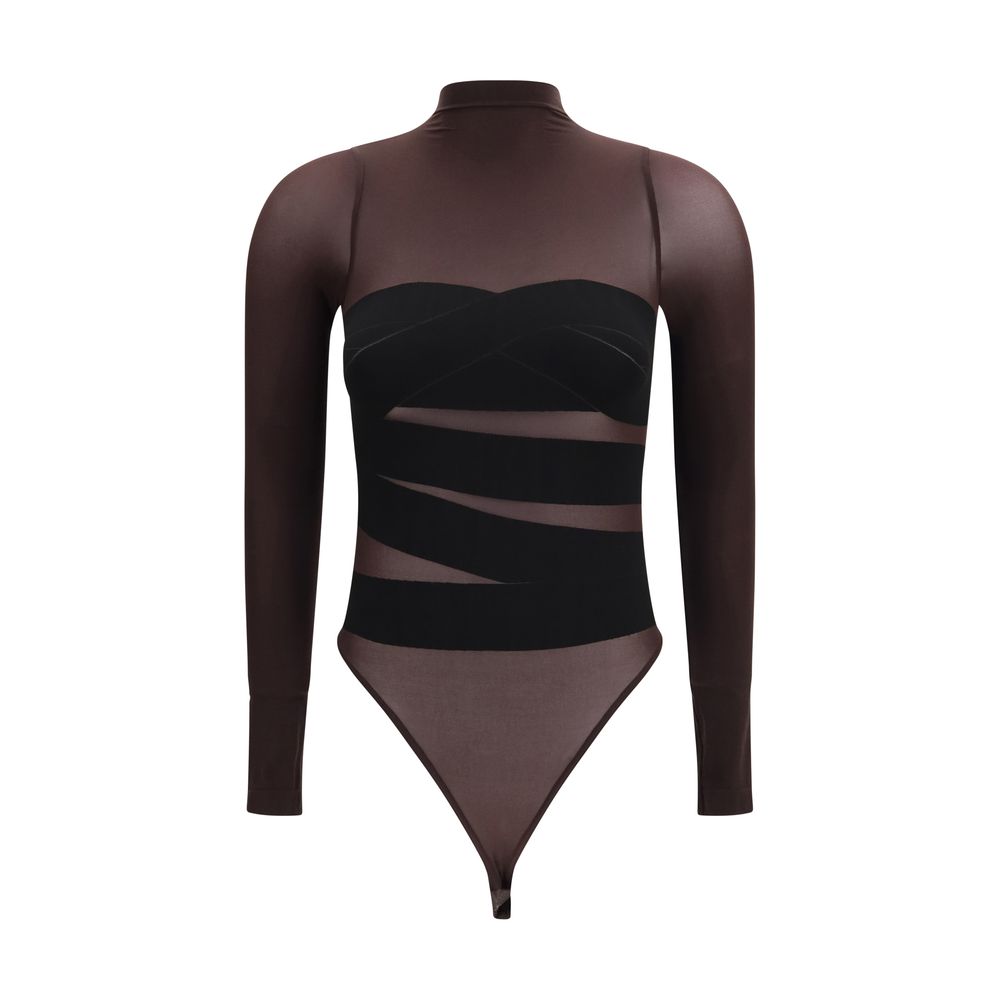 Wolford Brown Polyamide Women's Bodysuit