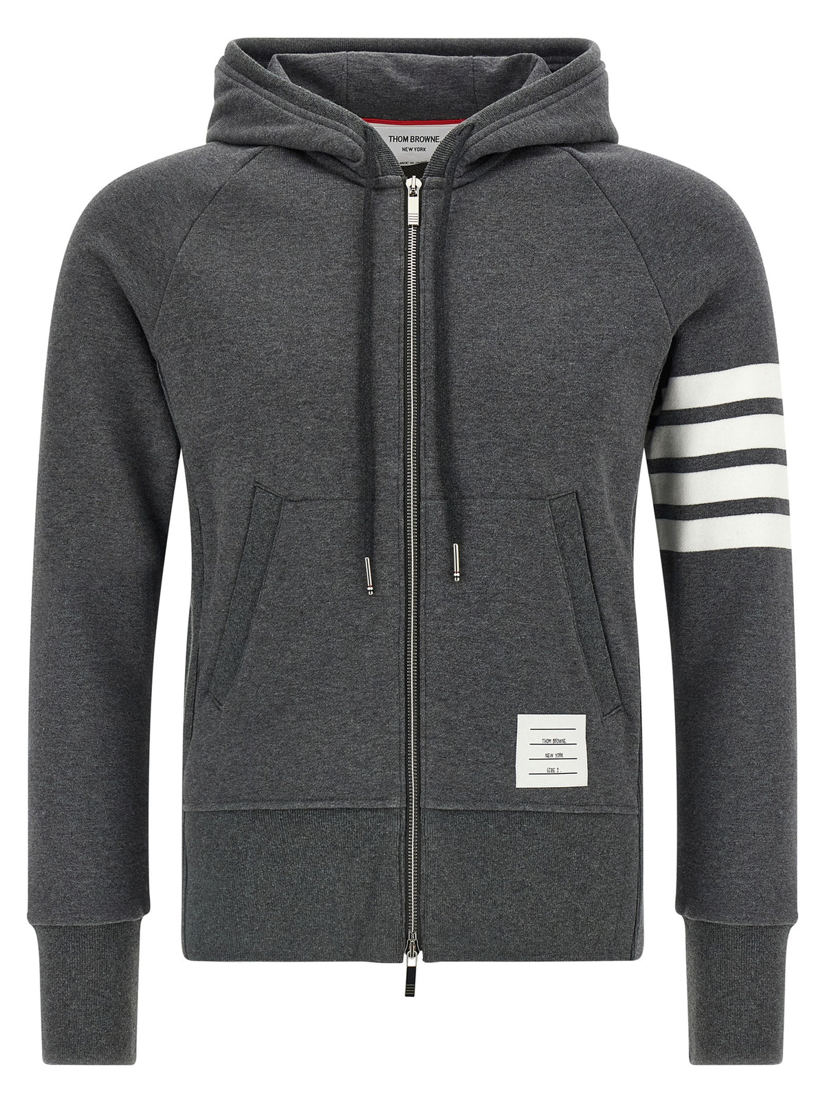 Thom Browne Gray Cotton Men's Sweatshirt