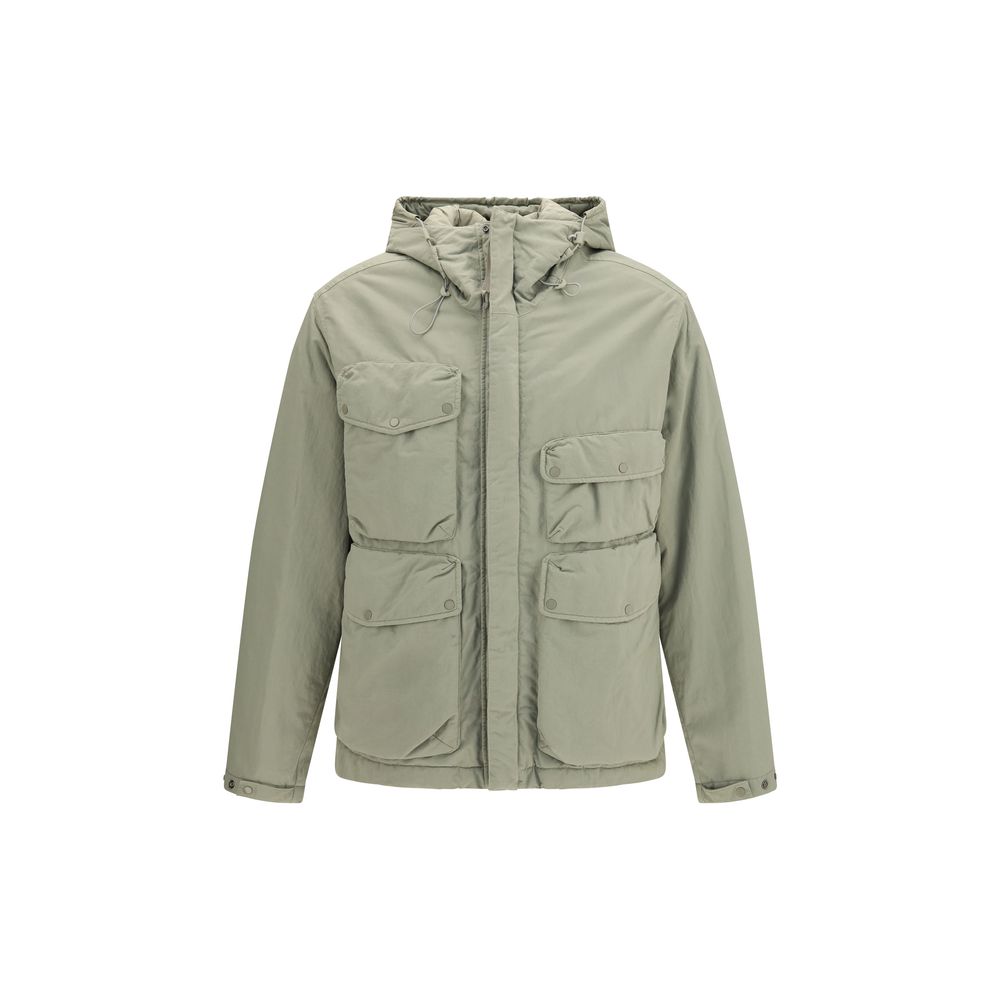 C.P. Company Gray Polyamide Full-Length Men's Jacket