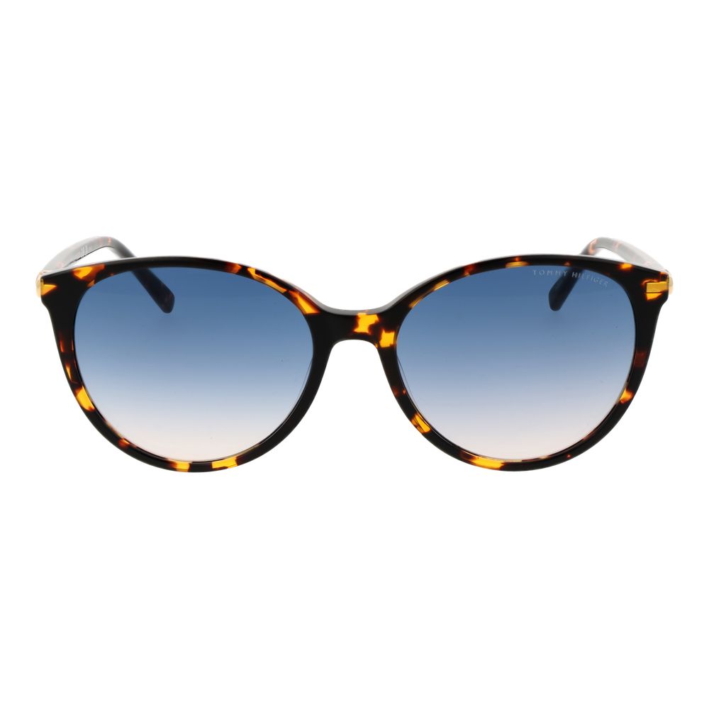 Tommy Hilfiger Brown Acetate Women's Sunglasses