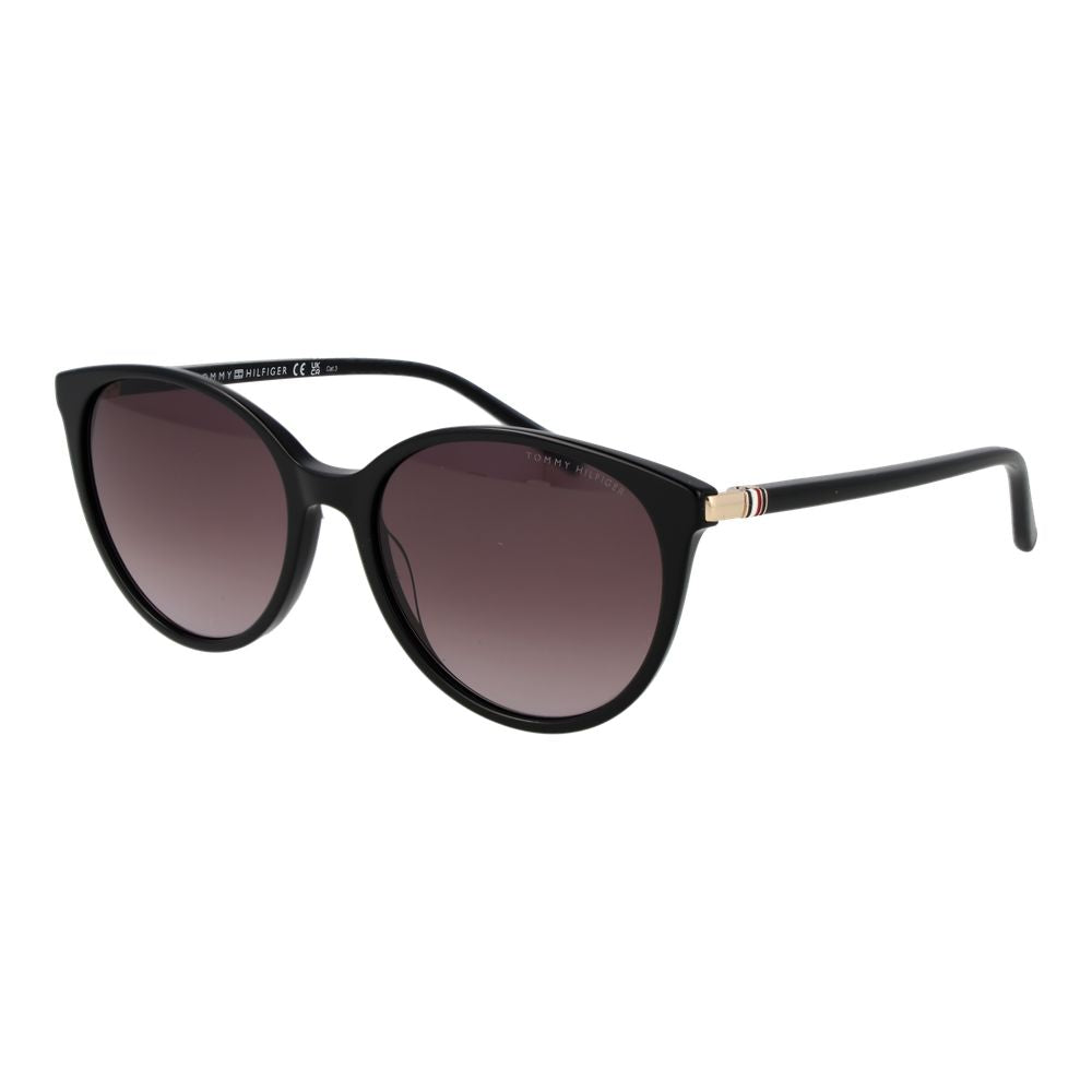Tommy Hilfiger Black Acetate Women's Sunglasses