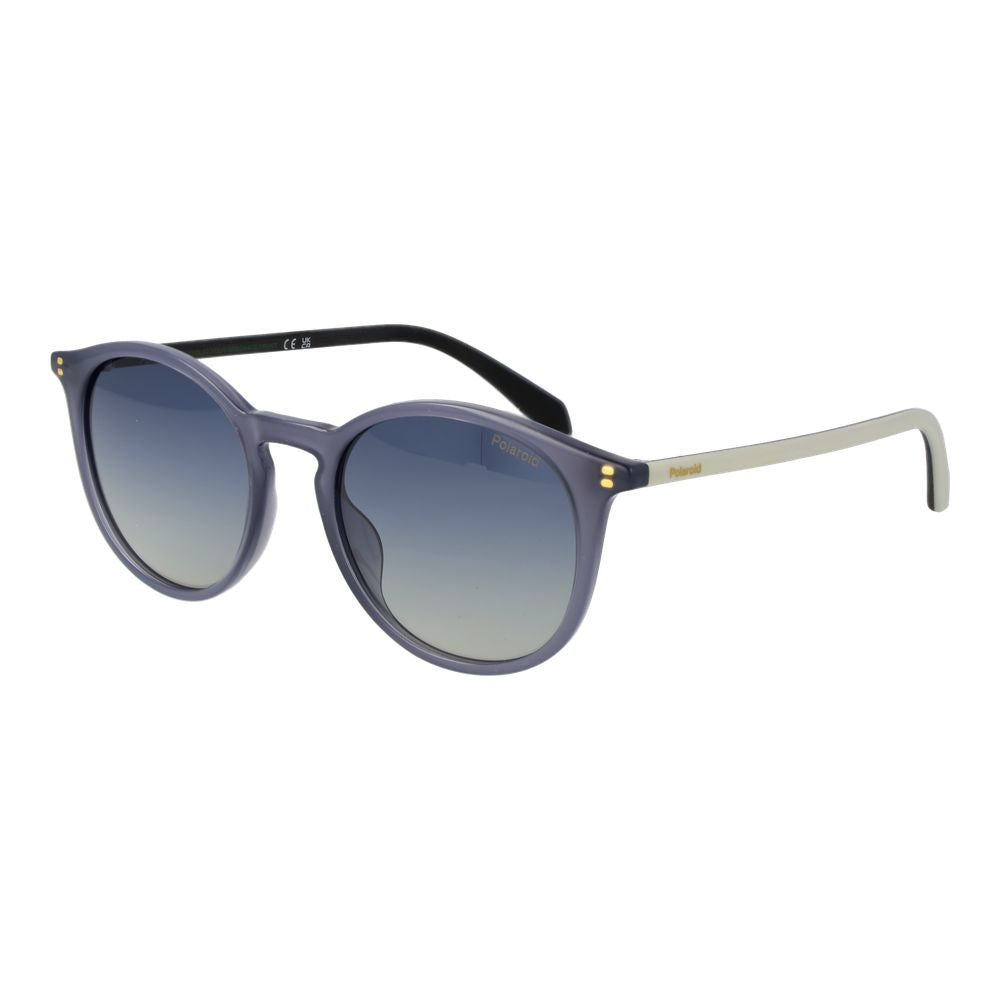 Polaroid Gray Polycarbonate Men's Sunglasses