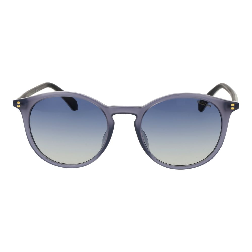 Polaroid Gray Polycarbonate Men's Sunglasses