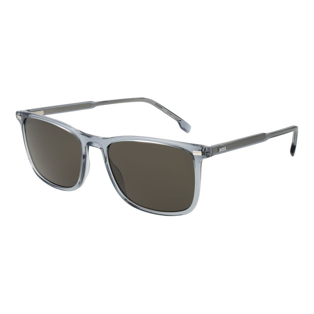Hugo Boss Blue Acetate Men's Sunglasses
