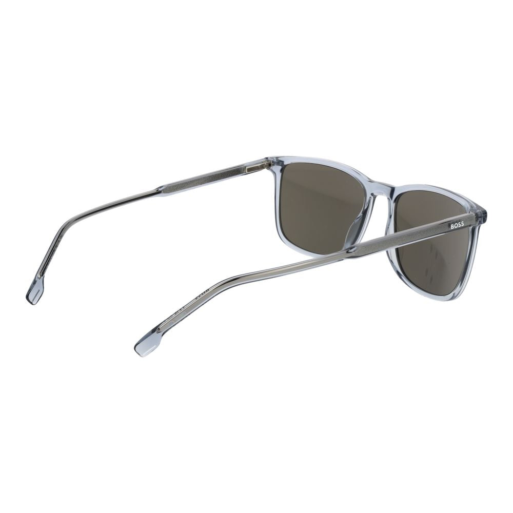 Hugo Boss Blue Acetate Men's Sunglasses