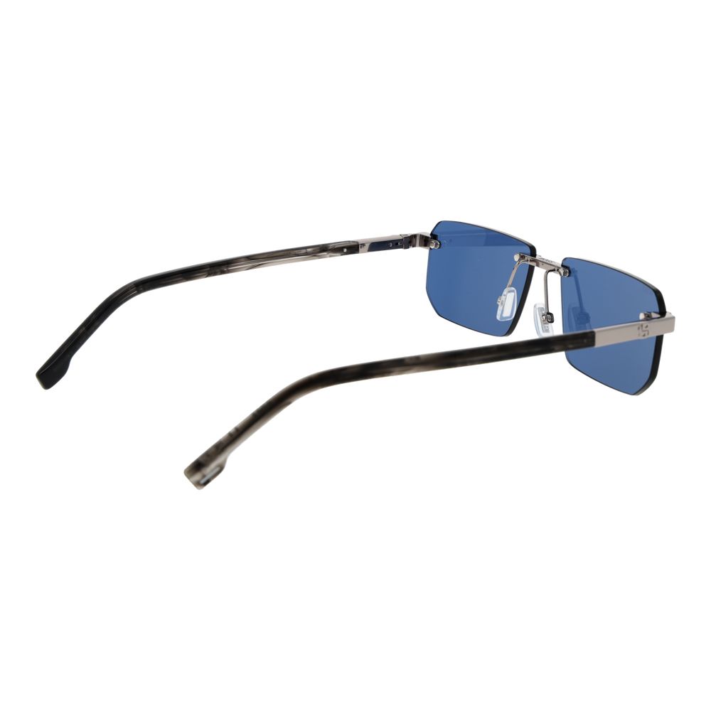Hugo Boss Silver Metal Men's Sunglasses