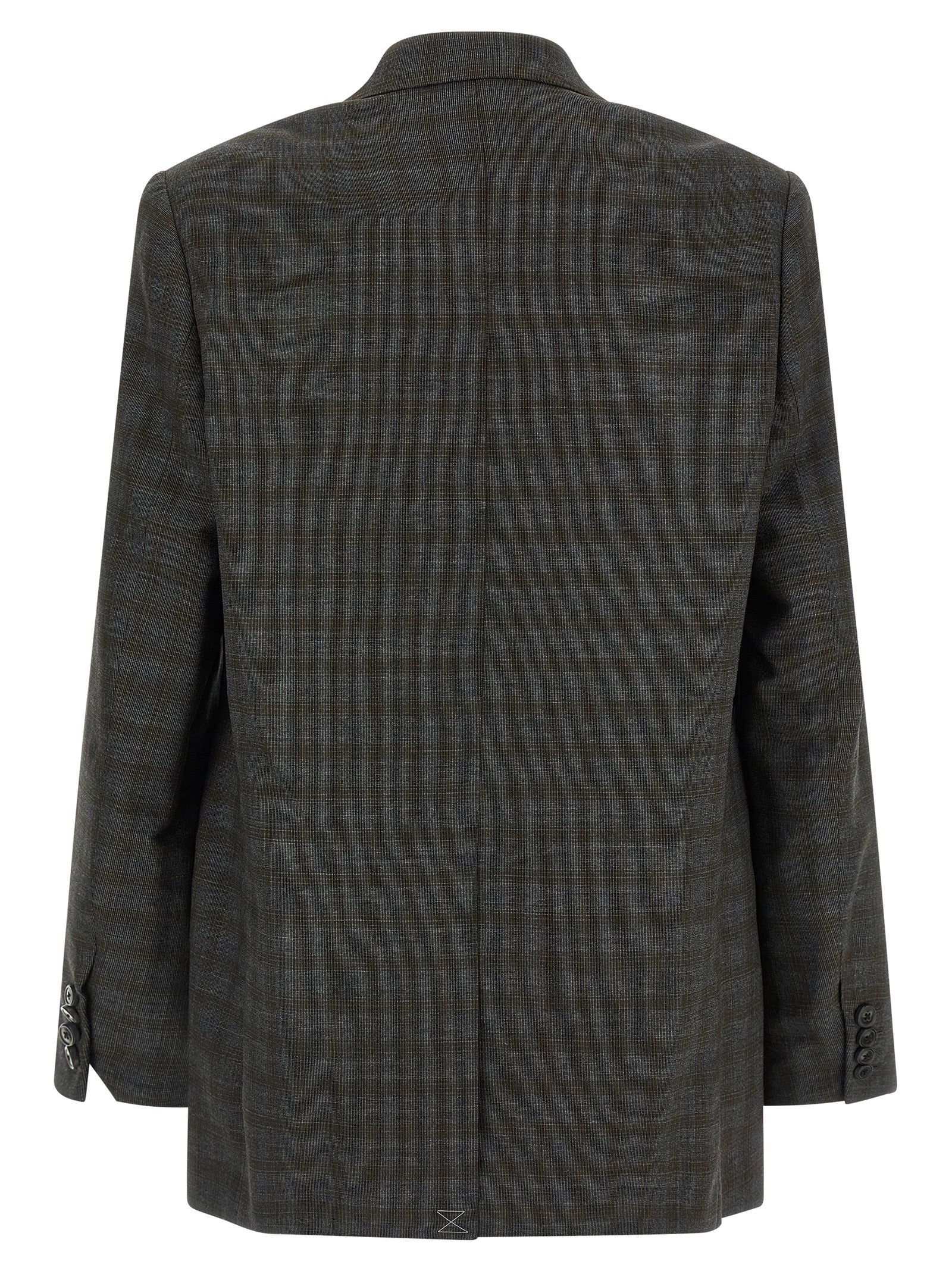 Dries Van Noten Gray Wool Men's Blazer