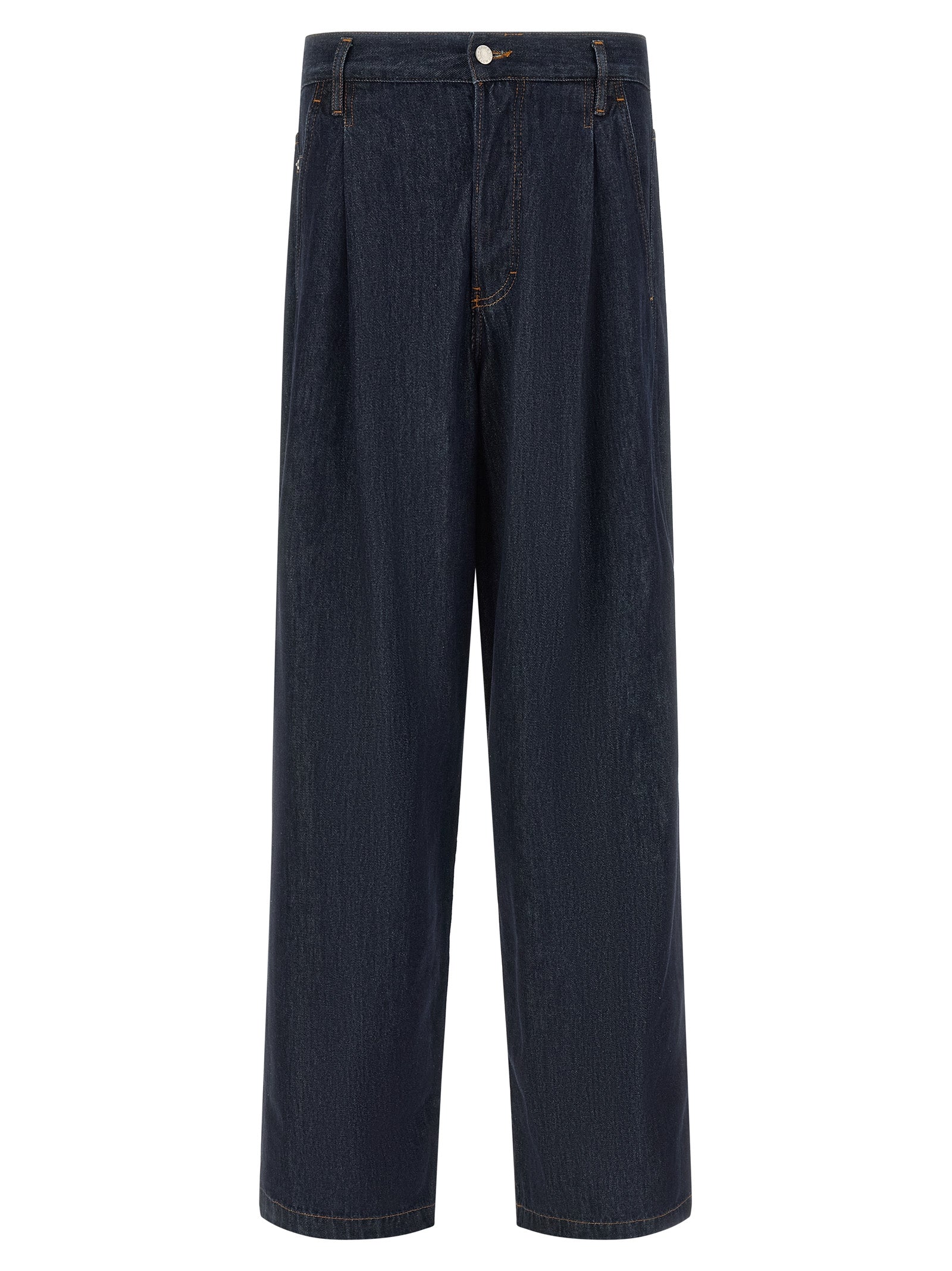 Dries Van Noten Blue Cotton Jeans Men's Denim