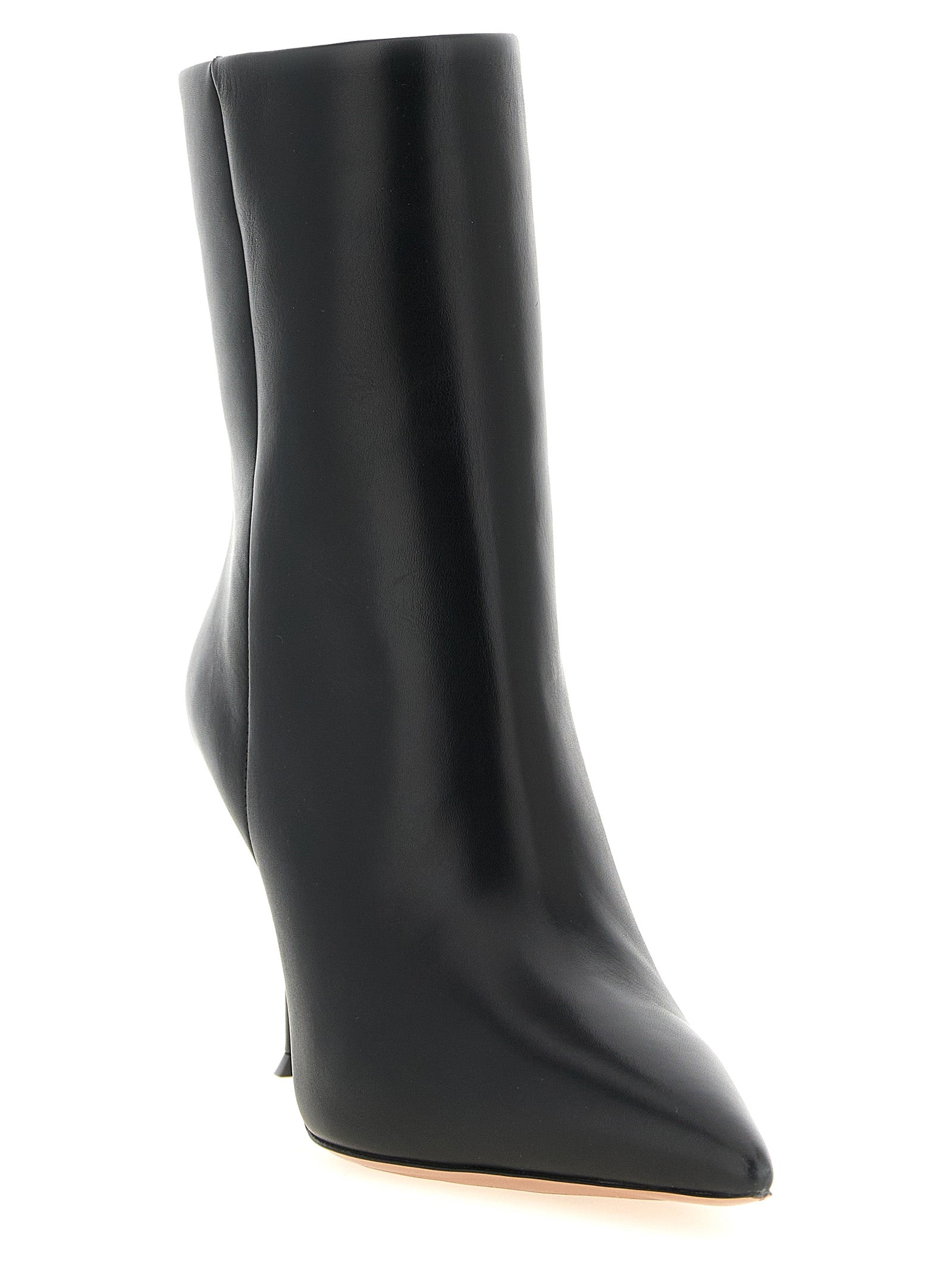 Aquazzura Black Calfskin Ankle Women's Boots