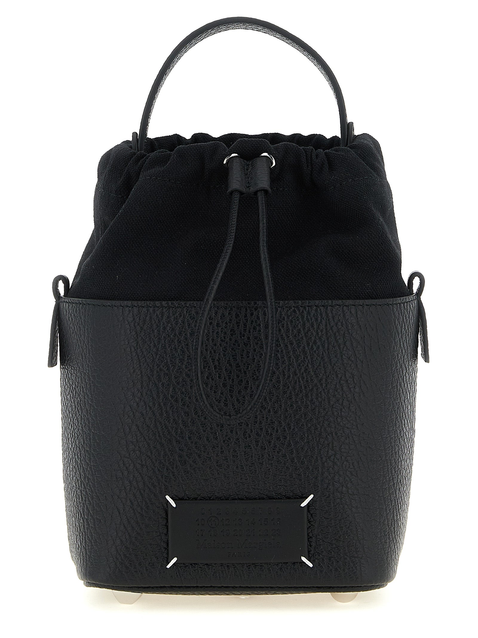 Maison Margiela Black Calfskin Shoulder Women's Bag