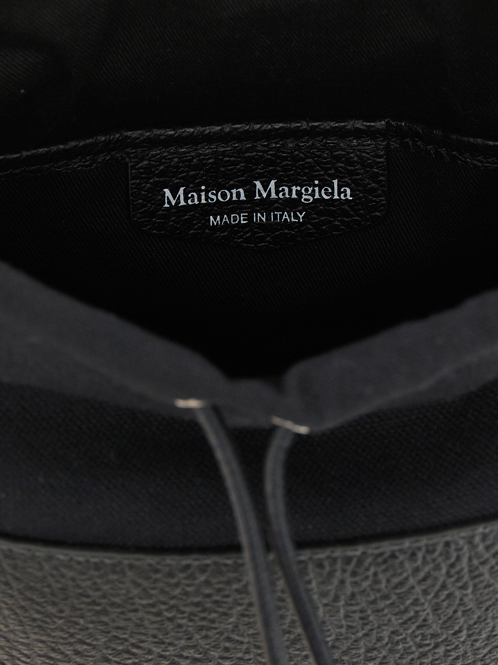 Maison Margiela Black Calfskin Shoulder Women's Bag
