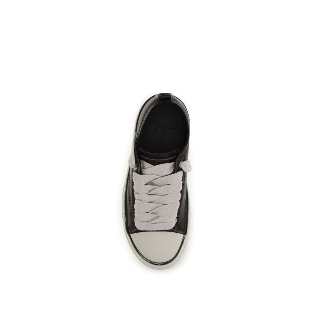 Represent Brown Calf Leather Bos Taurus Chunky Men's Sneakers