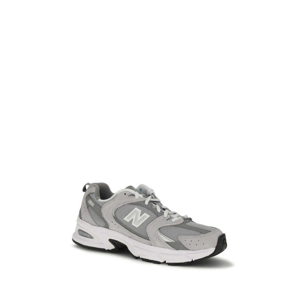 New Balance Gray Polyamide Athletic Women's Sneakers