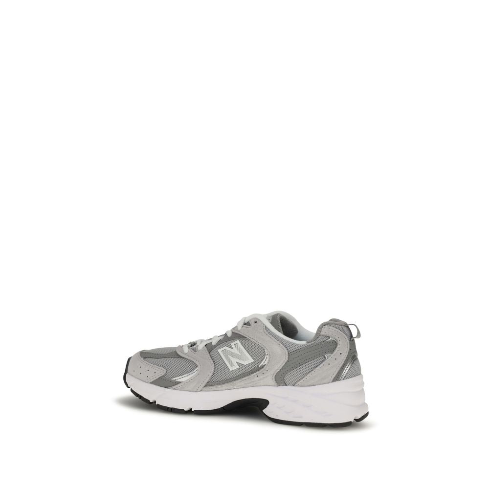 New Balance Gray Polyamide Athletic Women's Sneakers