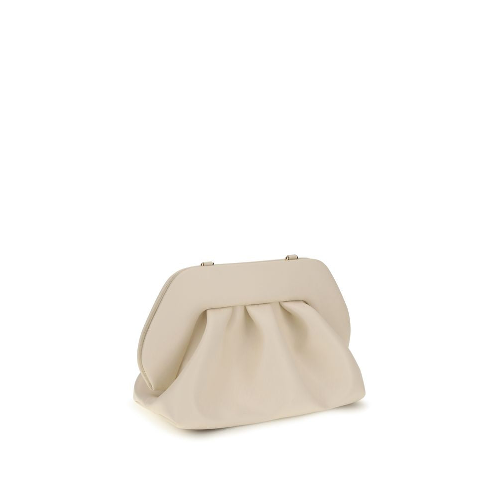 THEMOIRè Beige Polyethylene Clutch Women's Bag