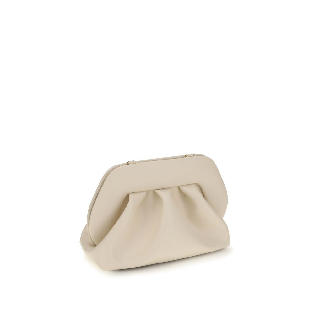 THEMOIRè Beige Polyethylene Clutch Women's Bag