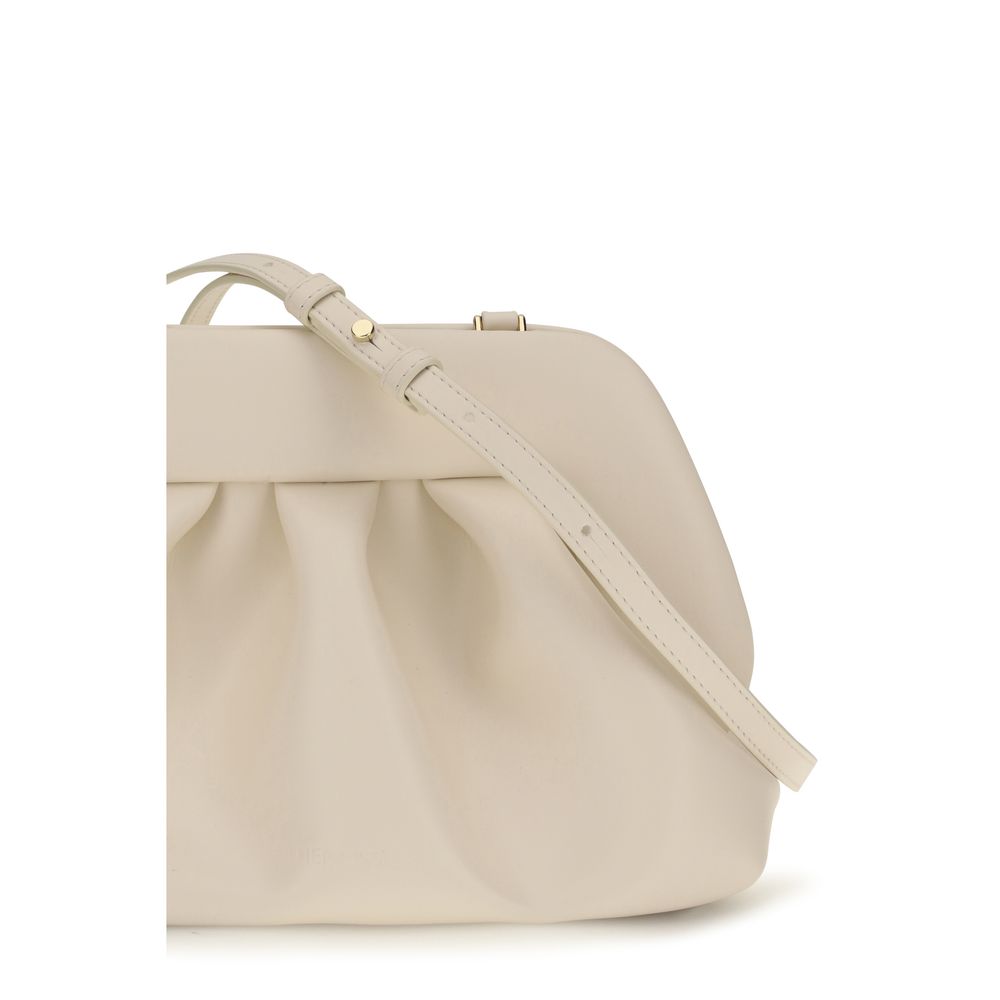 THEMOIRè Beige Polyethylene Clutch Women's Bag