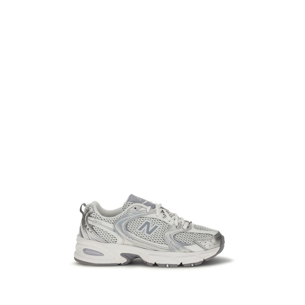 New Balance White Polyamide Athletic Women's Sneakers