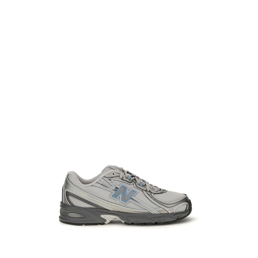 New Balance Gray Fabric Athletic Men's Sneakers