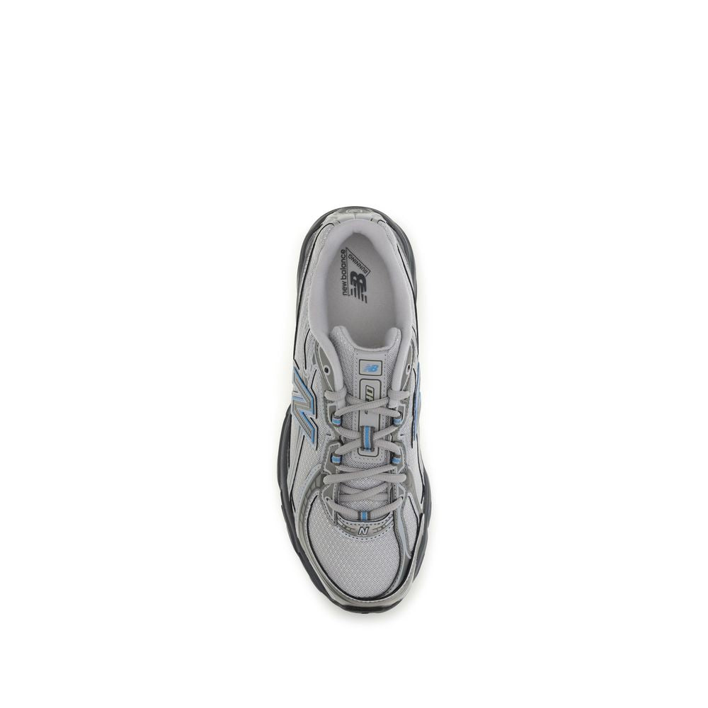 New Balance Gray Fabric Athletic Men's Sneakers