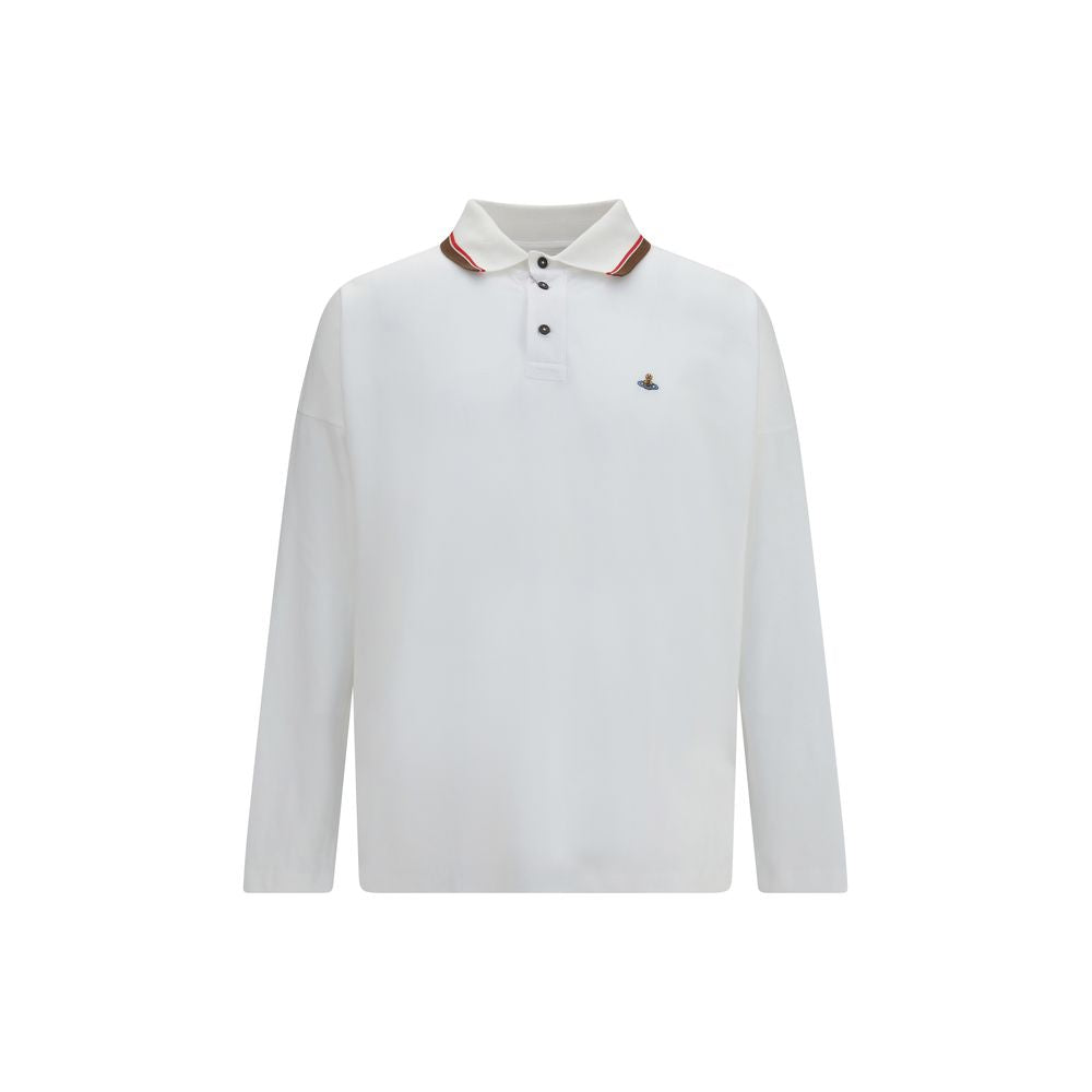 Vivienne Westwood White Cotton Polo Men's Shirt