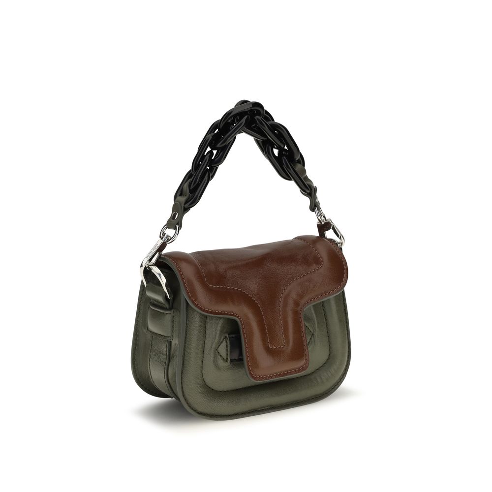 Pierre Hardy Brown Calf Leather Bos Taurus Women's Handbag