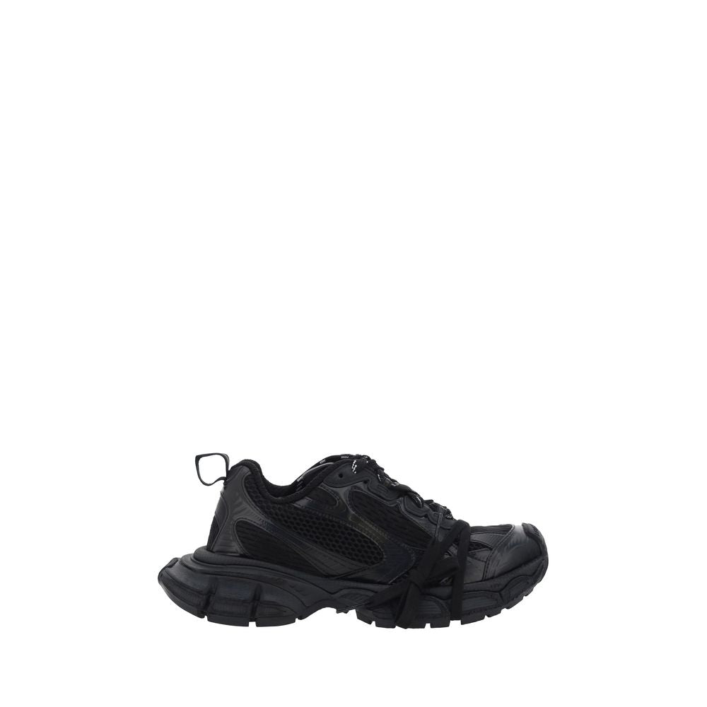Balenciaga Black Polyurethane Chunky Women's Sneakers