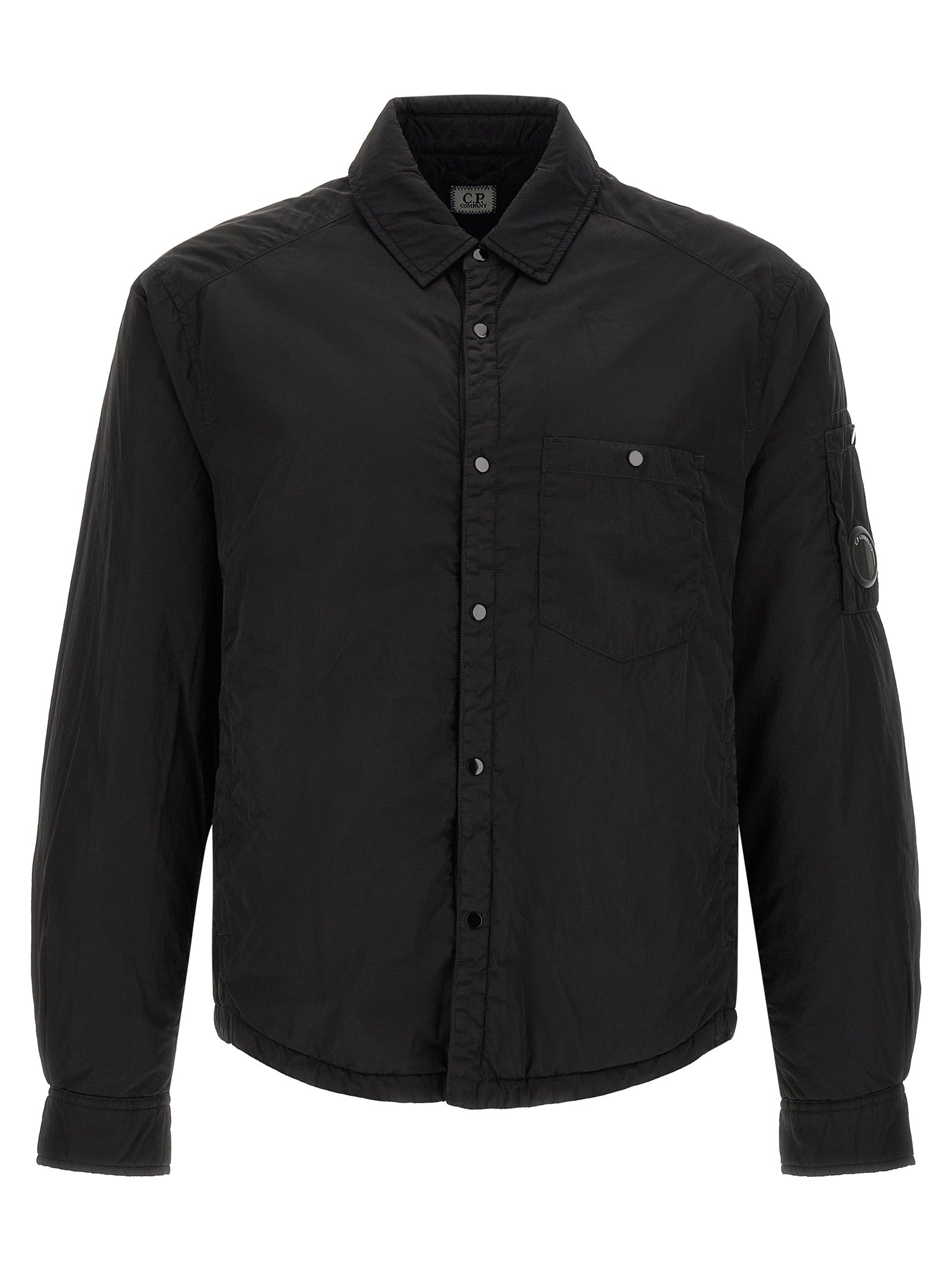 C.P. Company Black Polyamide Full-Length Men's Jacket