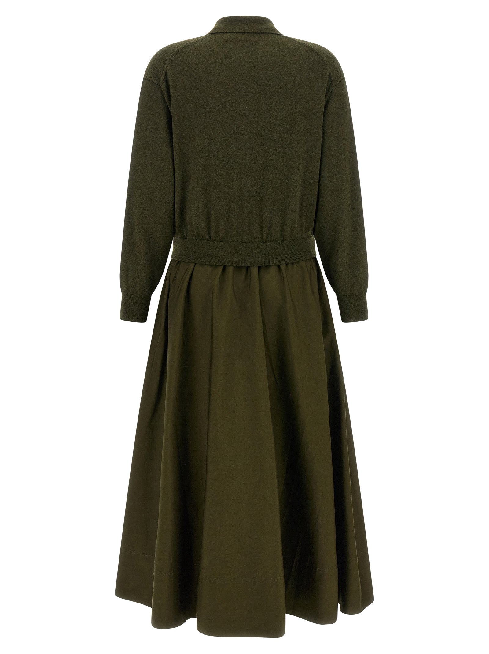 Polo Ralph Lauren Bicolor Wool Long Women's Dress