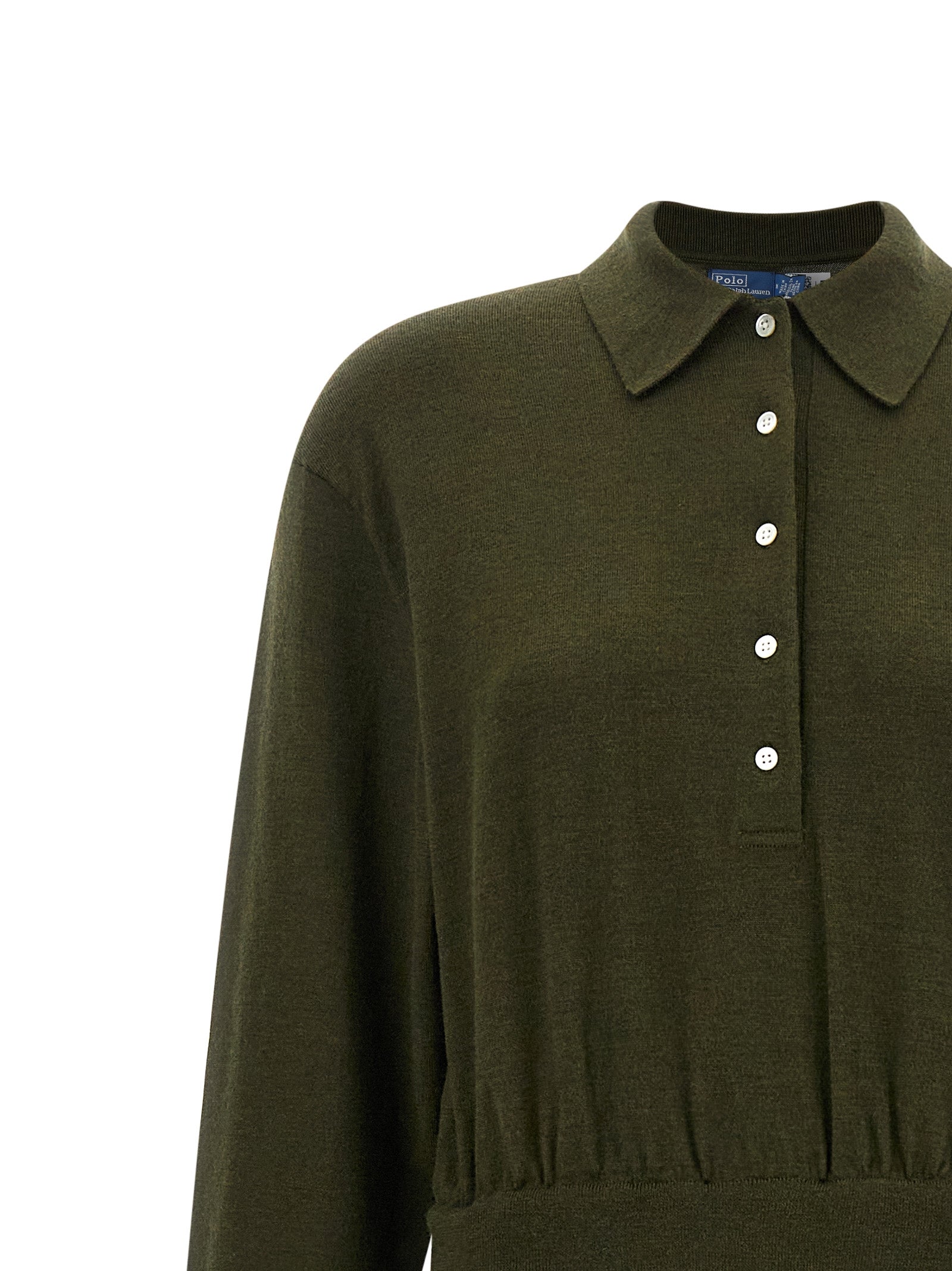 Polo Ralph Lauren Bicolor Wool Long Women's Dress