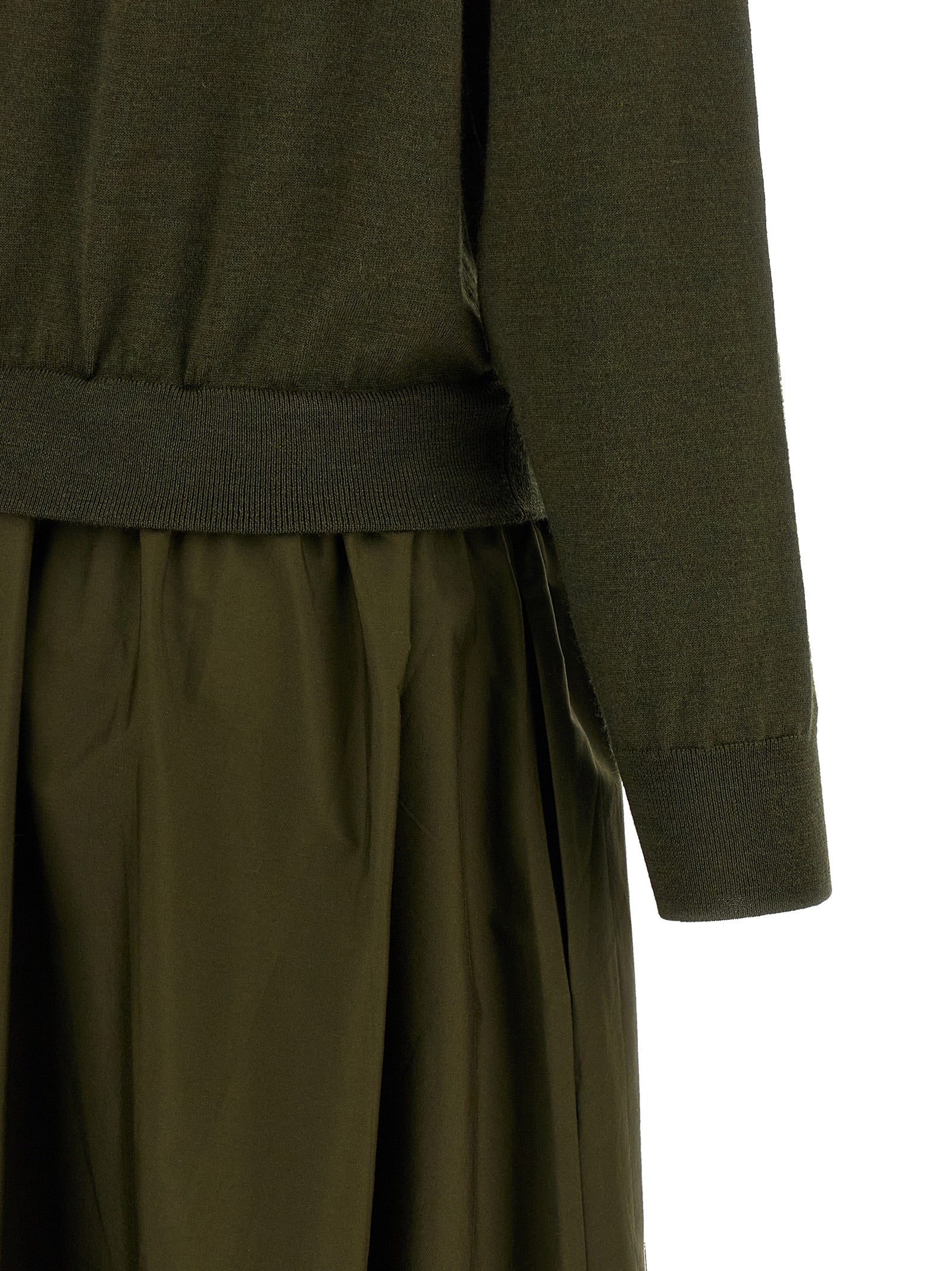 Polo Ralph Lauren Bicolor Wool Long Women's Dress