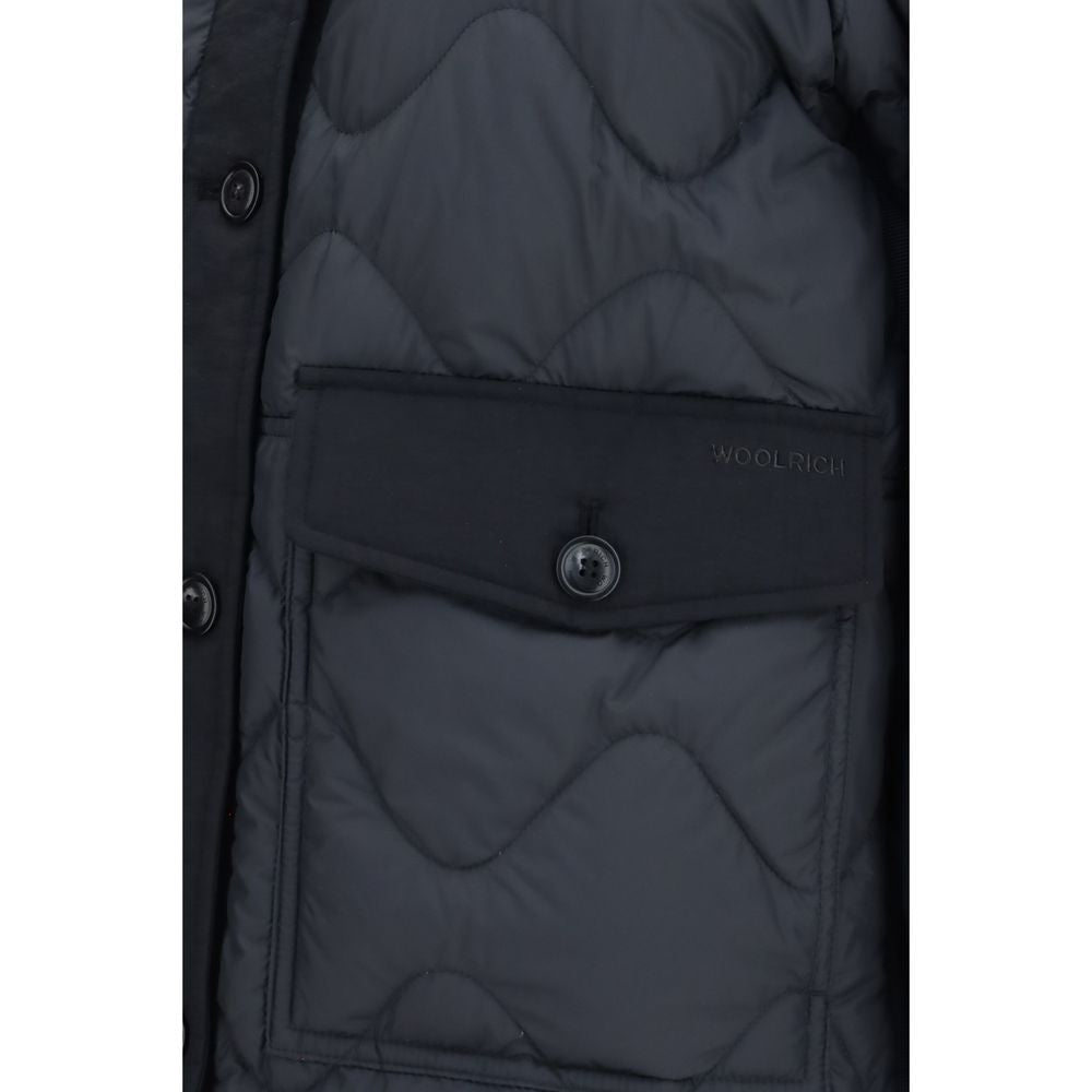 Woolrich Gray Polyester Shell Women's Jacket